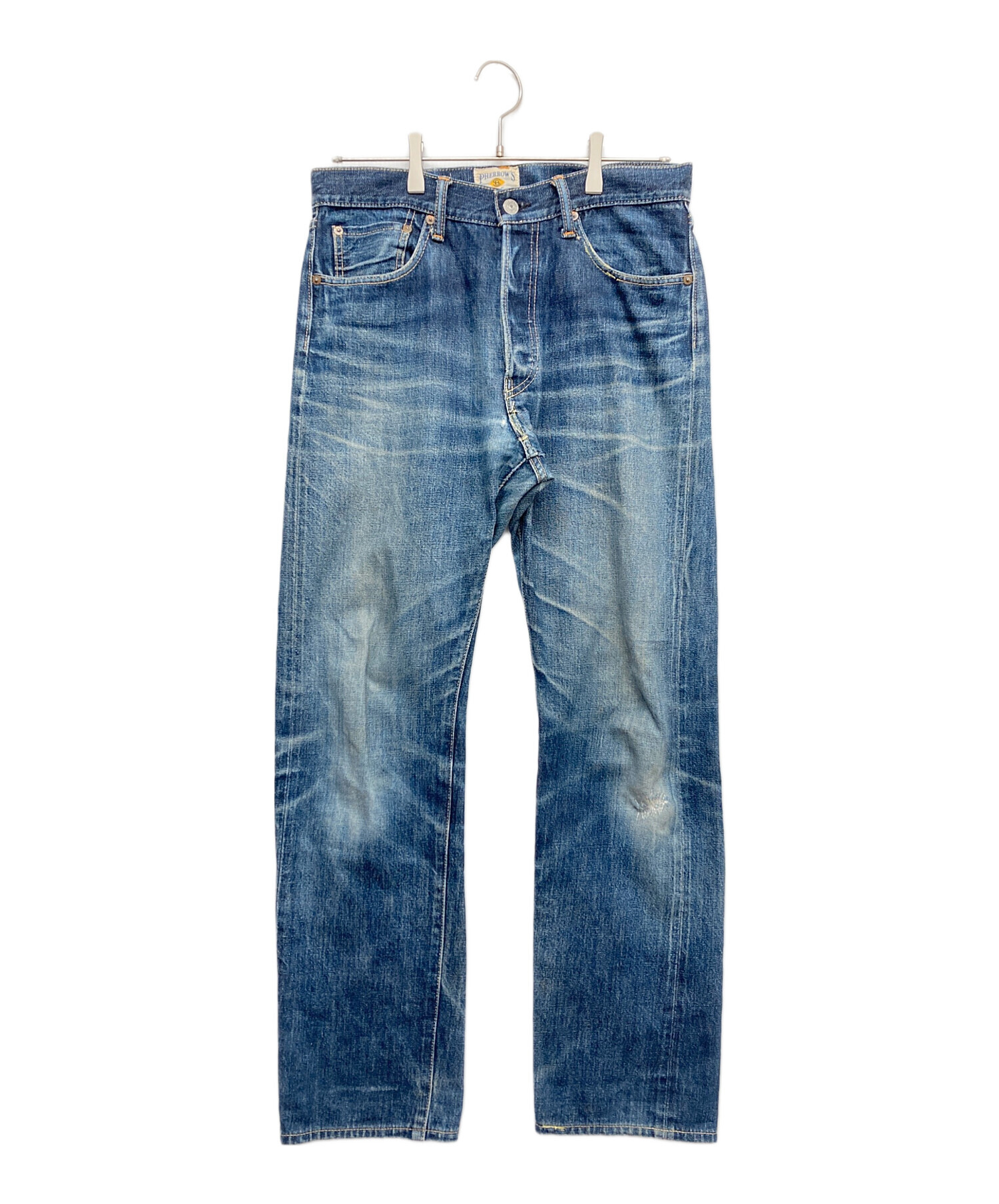 フェローズ　インディゴ42XL 中古・古着通販】Pherrow's (フェローズ) 466デニムパンツ インディゴ