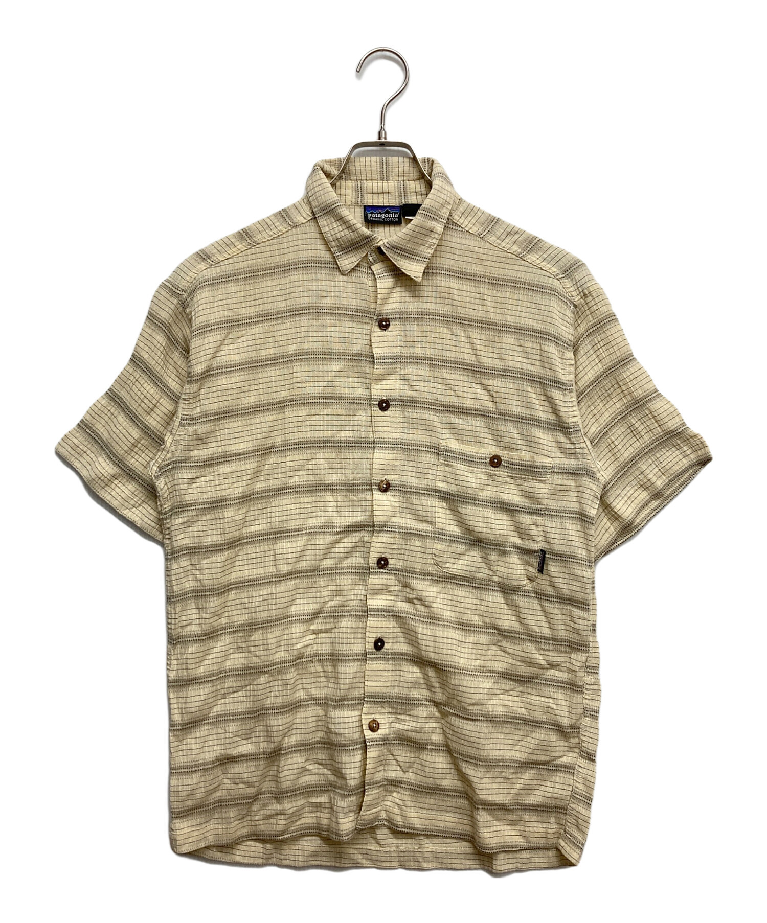 中古・古着通販】Patagonia (パタゴニア) a/cシャツ ベージュ サイズ:S 