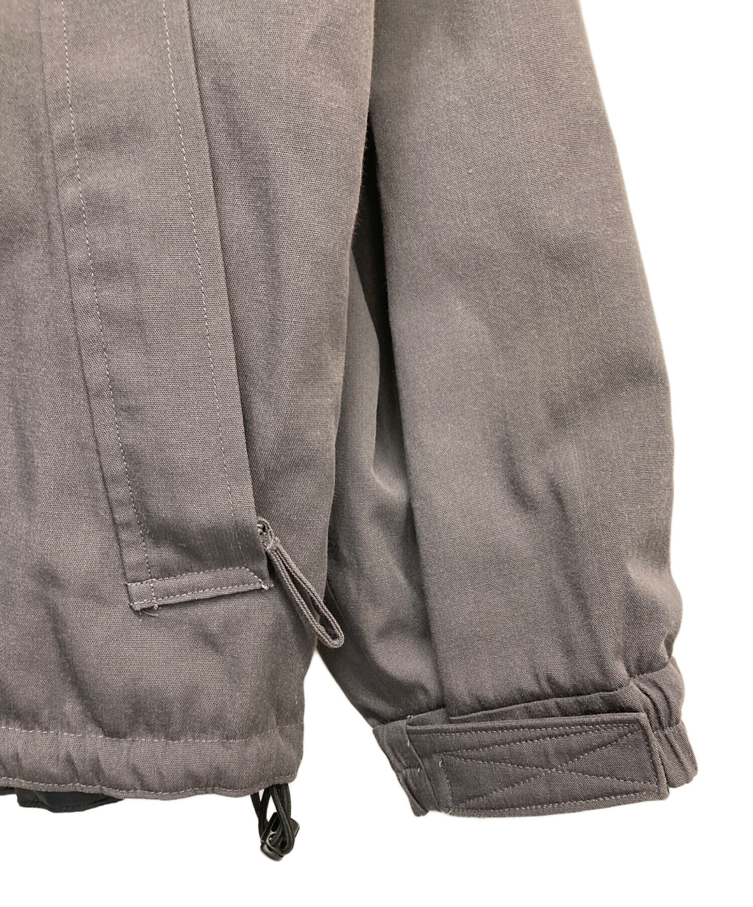 中古・古着通販】YOKE (ヨーク) MILITARY PADDED JACKET グレー サイズ