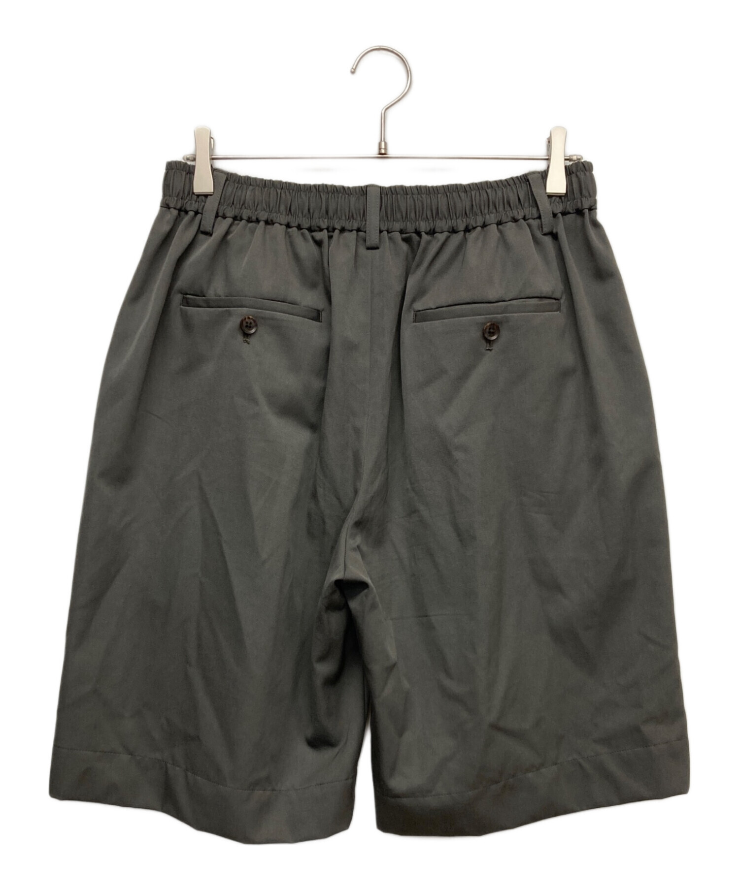 中古・古着通販】stein (シュタイン) WIDE EASY SHORT TROUSERS グレー