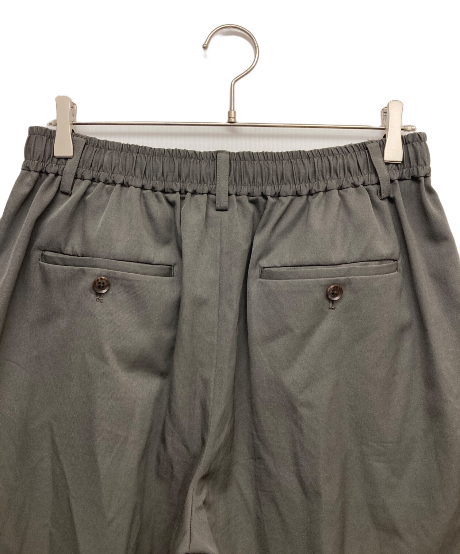 中古・古着通販】stein (シュタイン) WIDE EASY SHORT TROUSERS グレー