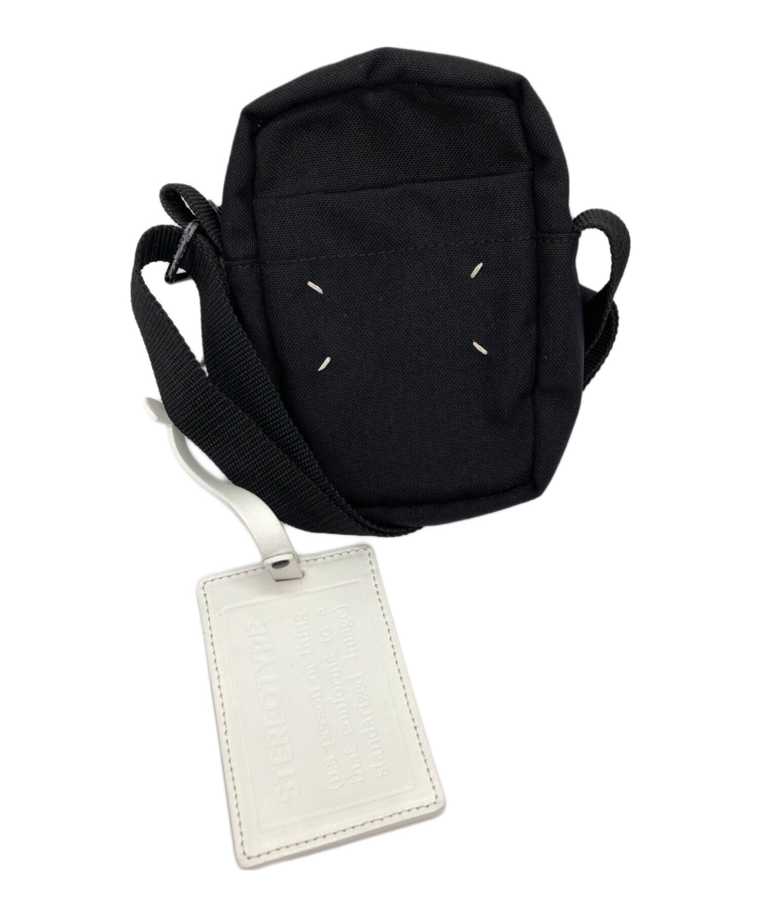 未使用級 メゾンマルジェラ ファイア ショルダーバッグ ブラック レザー 中古・古着通販】Maison Margiela (メゾンマルジェラ) ミニショルダー
