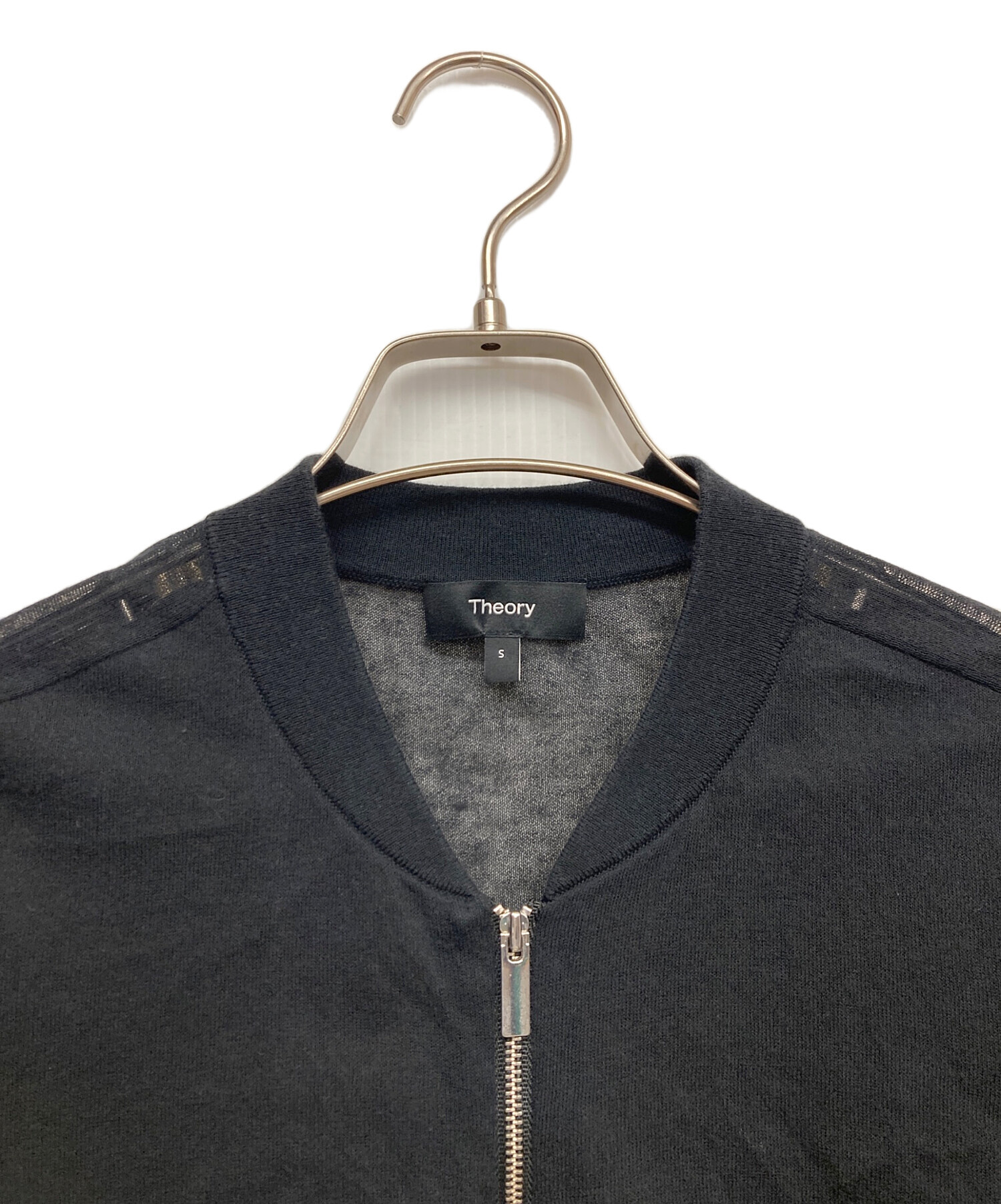 新品✨Theory 24SS SHEER BOMBER AIRY COTTON 中古・古着通販】theory (セオリー) AIRY COTTON SHEER BOMBER