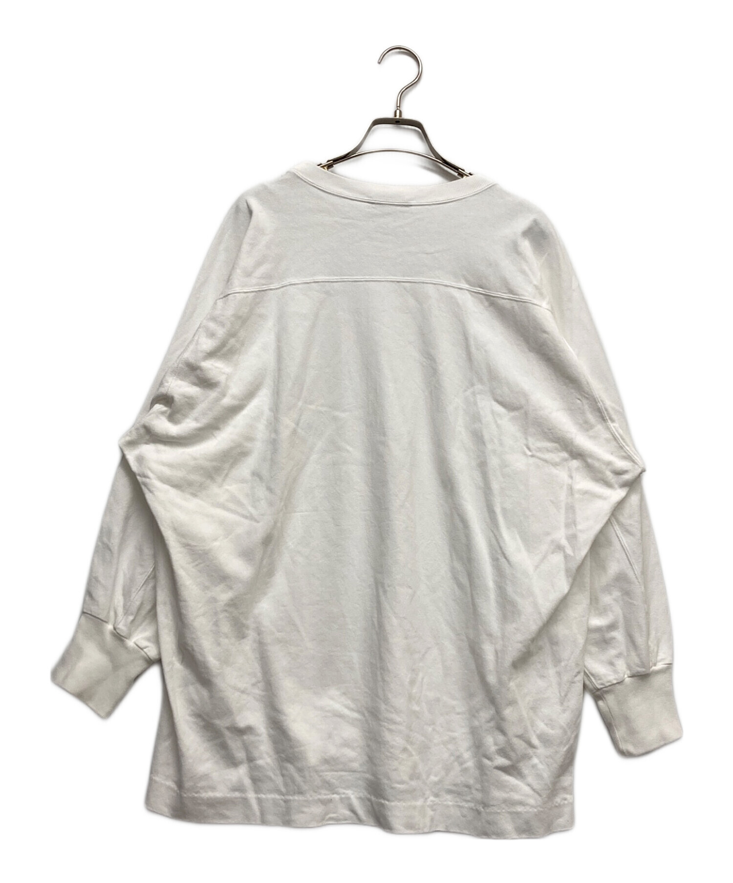 中古・古着通販】YLEVE (イレーヴ) コットンクルーネックプルオーバー 