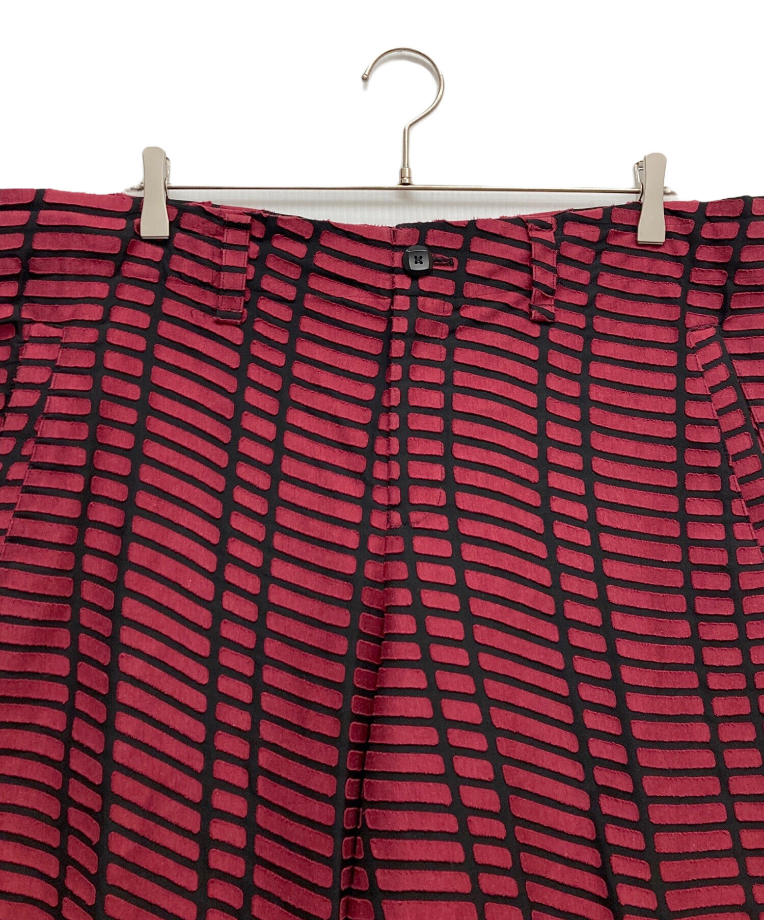 中古・古着通販】ISSEY MIYAKE (イッセイミヤケ) ワイド総柄パンツ