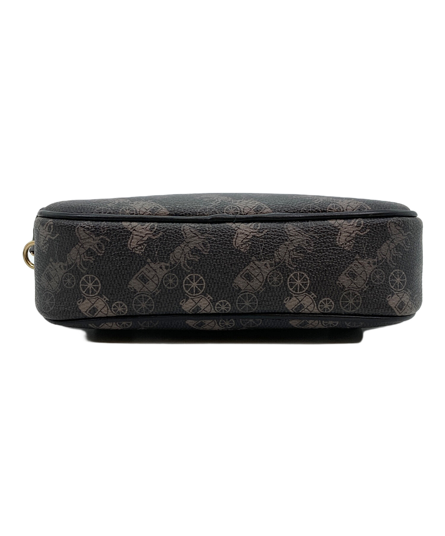 中古・古着通販】COACH (コーチ) コーティングキャンバス レザーバッグ