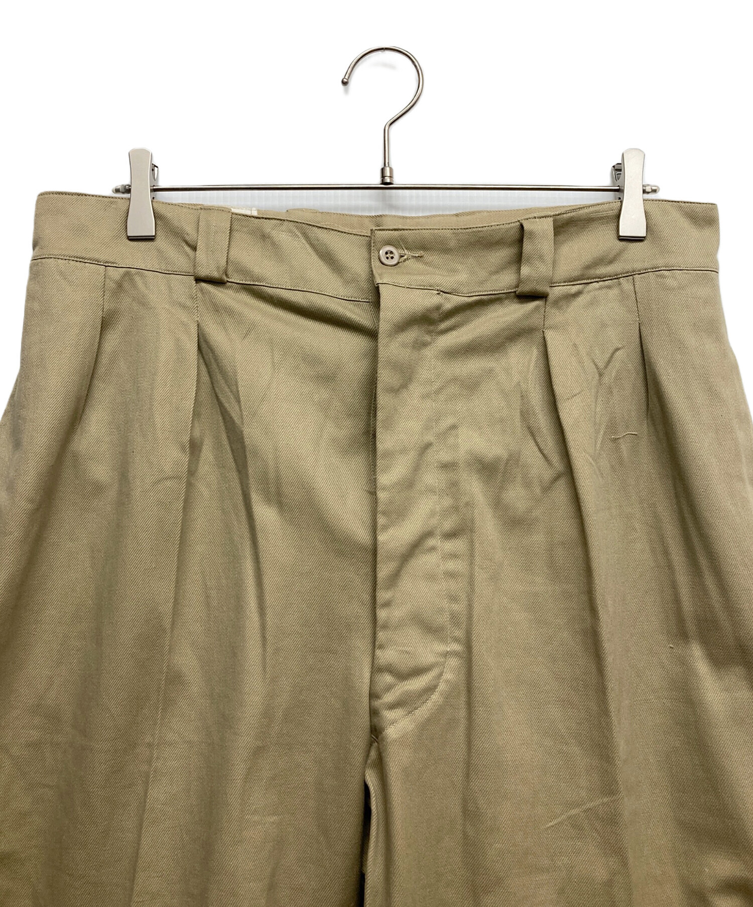 中古・古着通販】French Army (フランス軍) M-52チノパン ベージュ