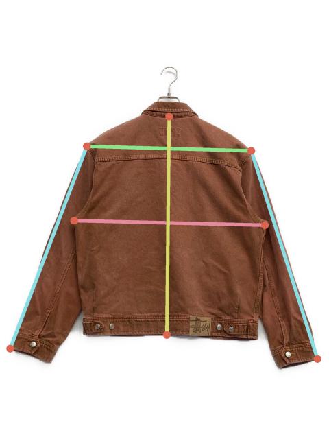 4982さん専用 中古・古着通販】stussy (ステューシー) Denim Zip Work Jacket