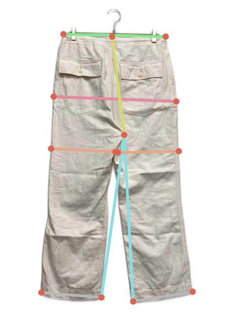 中古・古着通販】Needles (ニードルズ) String Fatigue Pant ホワイト