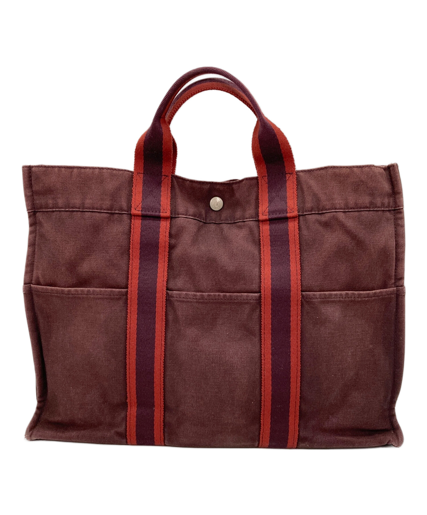 エルメス　フールトゥMM 中古 中古・古着通販】HERMES (エルメス) フールトゥMM ブラウン｜ブランド