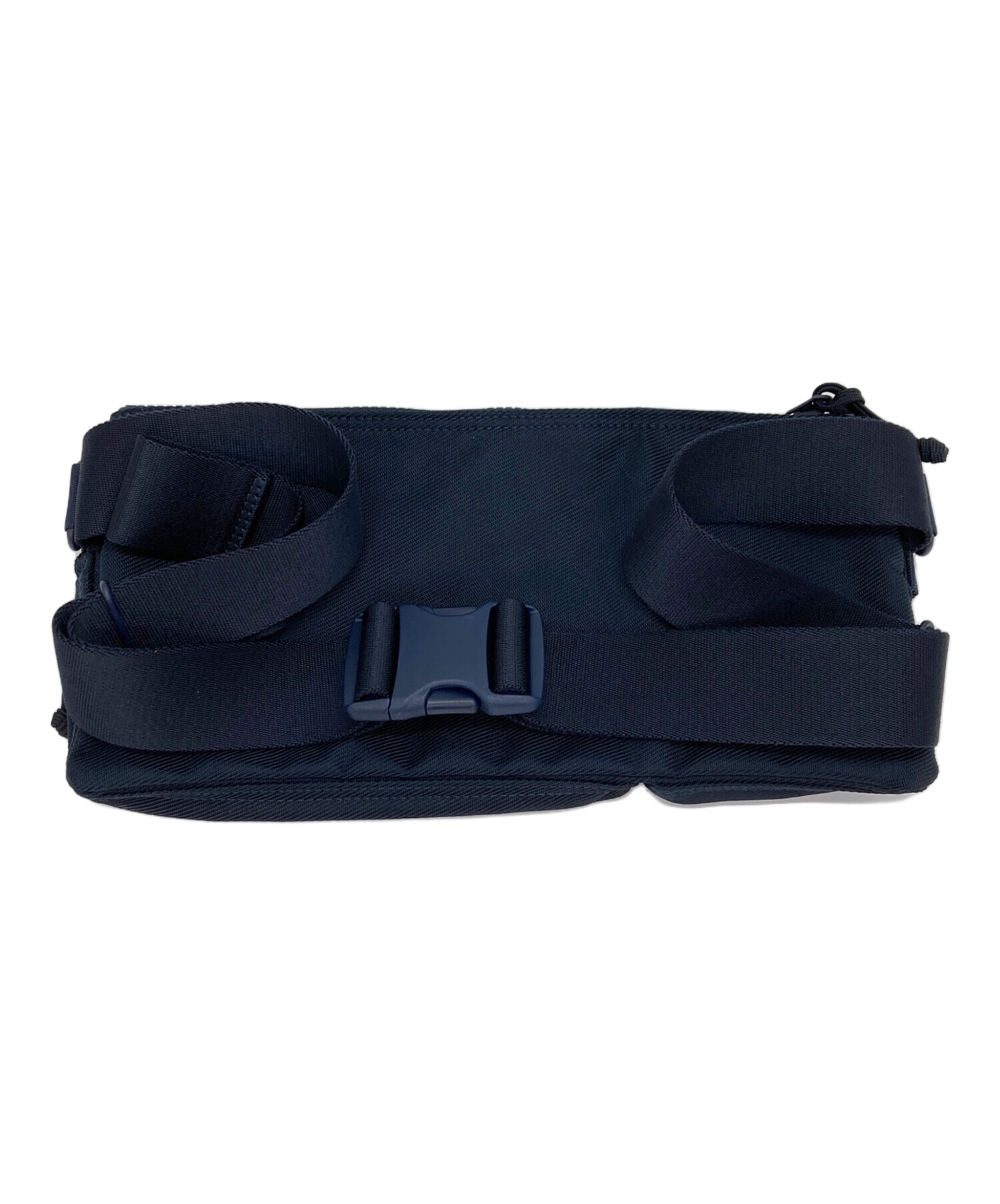 【激レア】PORTER タクティカル ボディバッグ ネイビー 未使用級 Y2K 中古・古着通販】PORTER (ポーター) UNIT WAIST BAG ネイビー