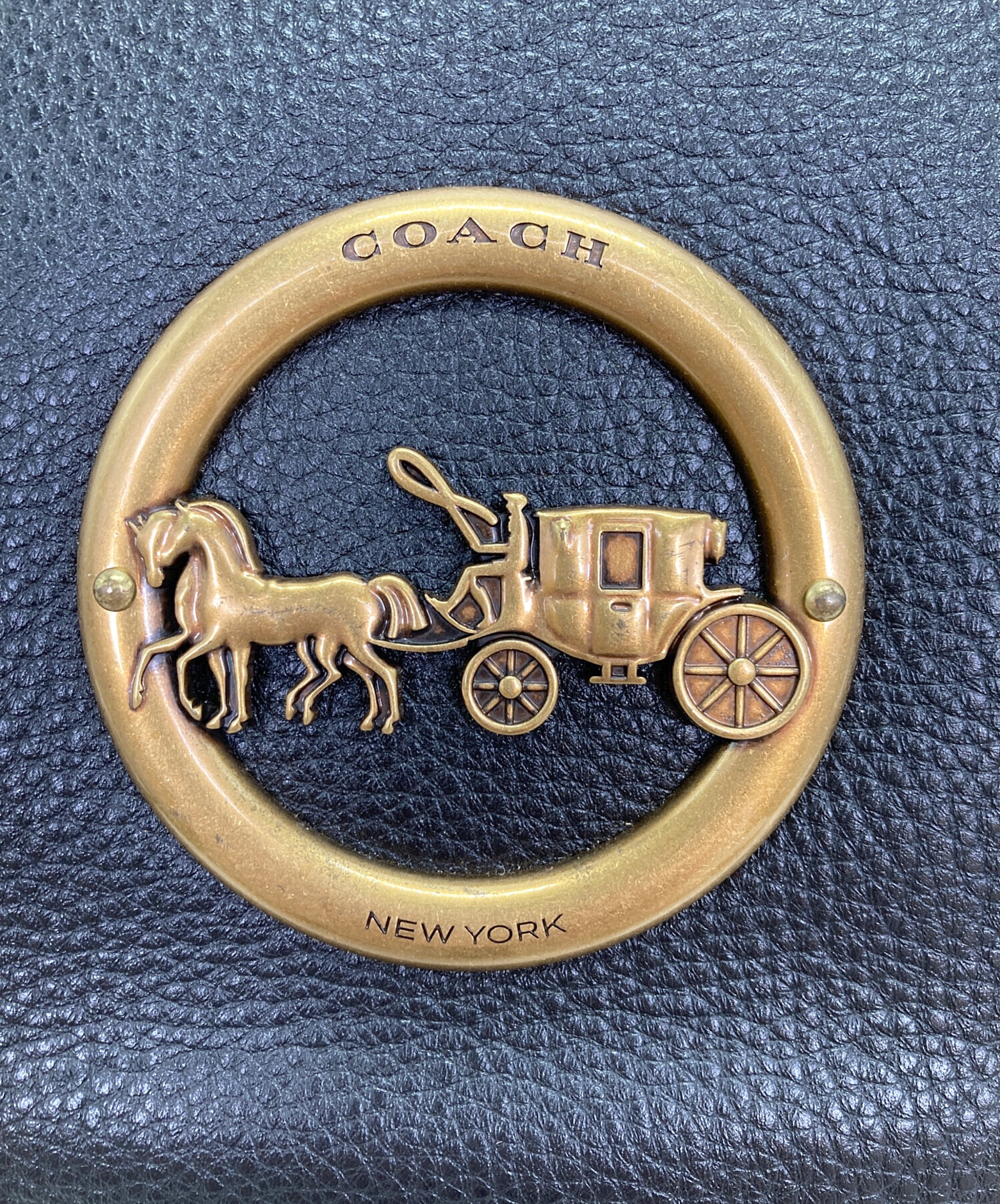 中古・古着通販】COACH (コーチ) 2WAYショルダーバッグ ブラック