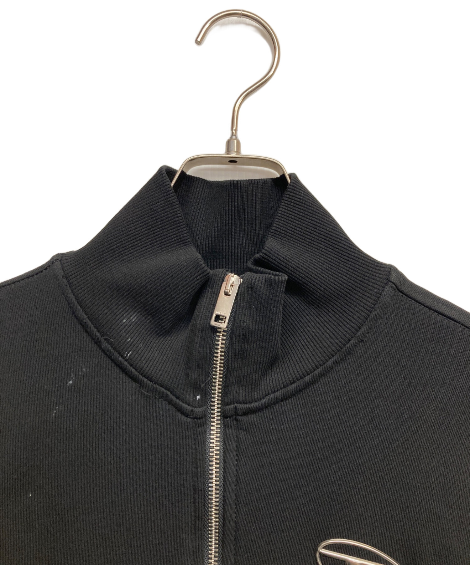 【新品未使用】DIESEL ウィメンズ ジップアップスウェット L size 中古・古着通販】DIESEL (ディーゼル) Dロゴジップアップスウェット