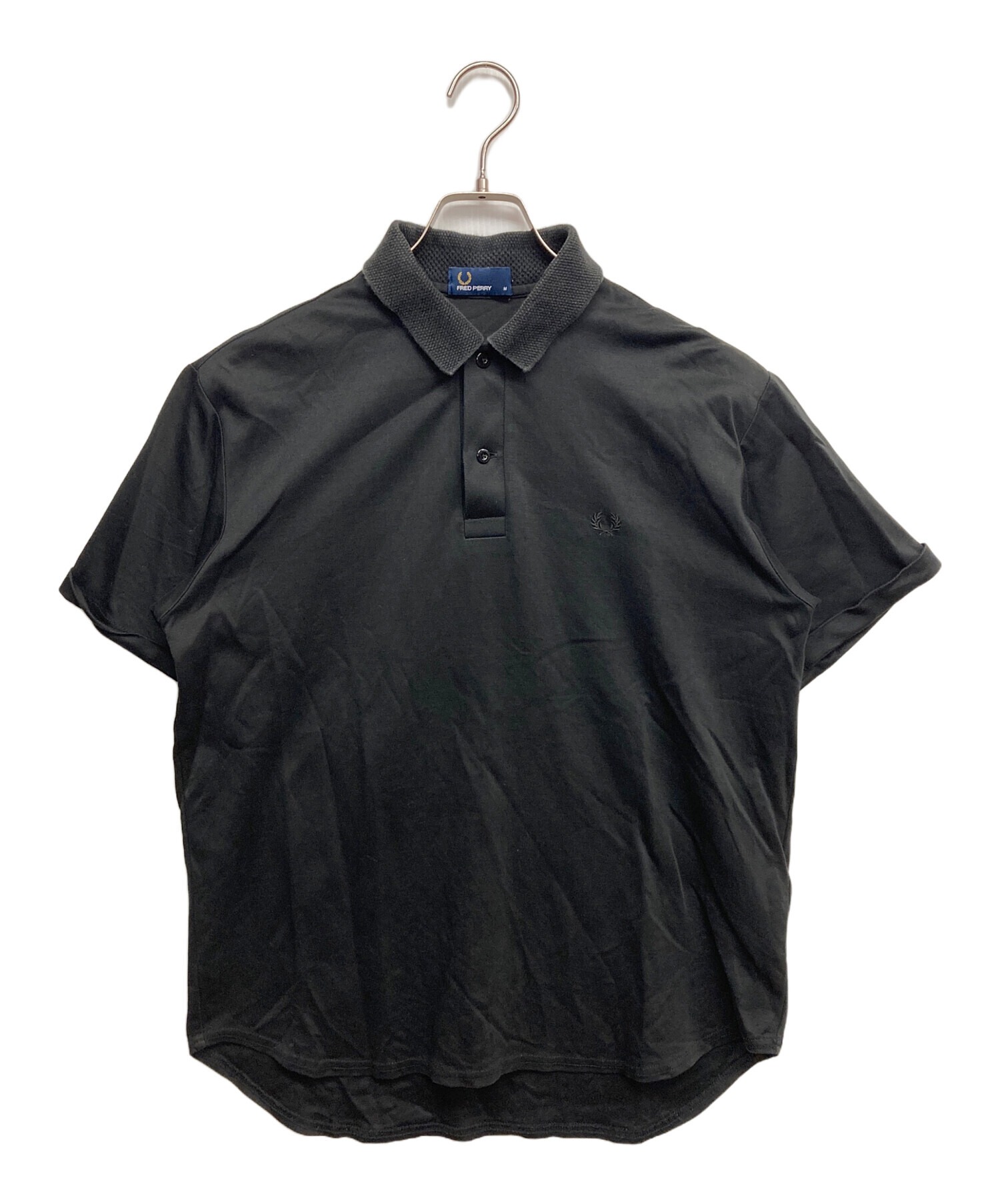 中古・古着通販】FRED PERRY (フレッドペリー) ポロシャツ ブラック 