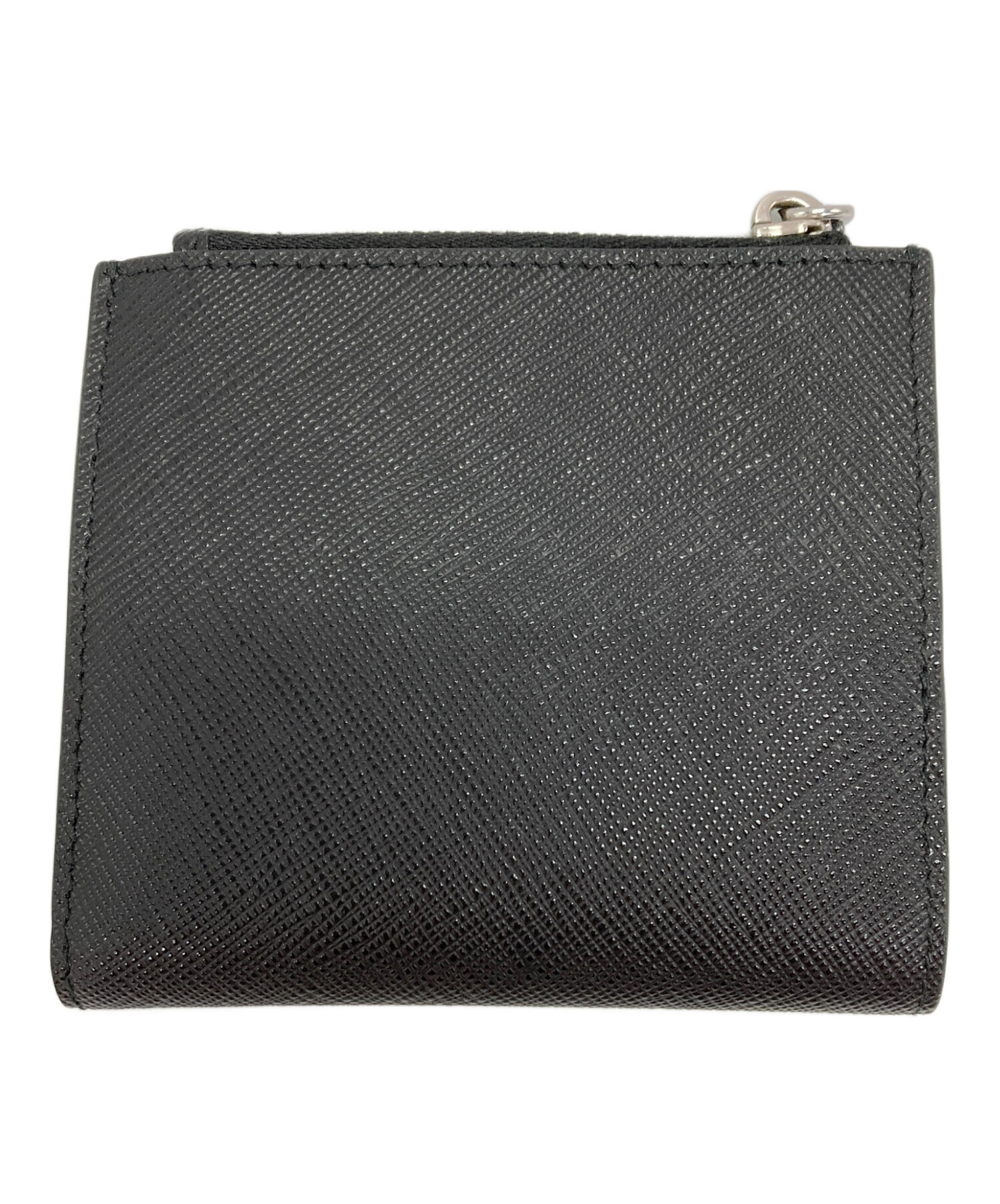 中古・古着通販】PRADA (プラダ) サフィアーノタブ カードケース