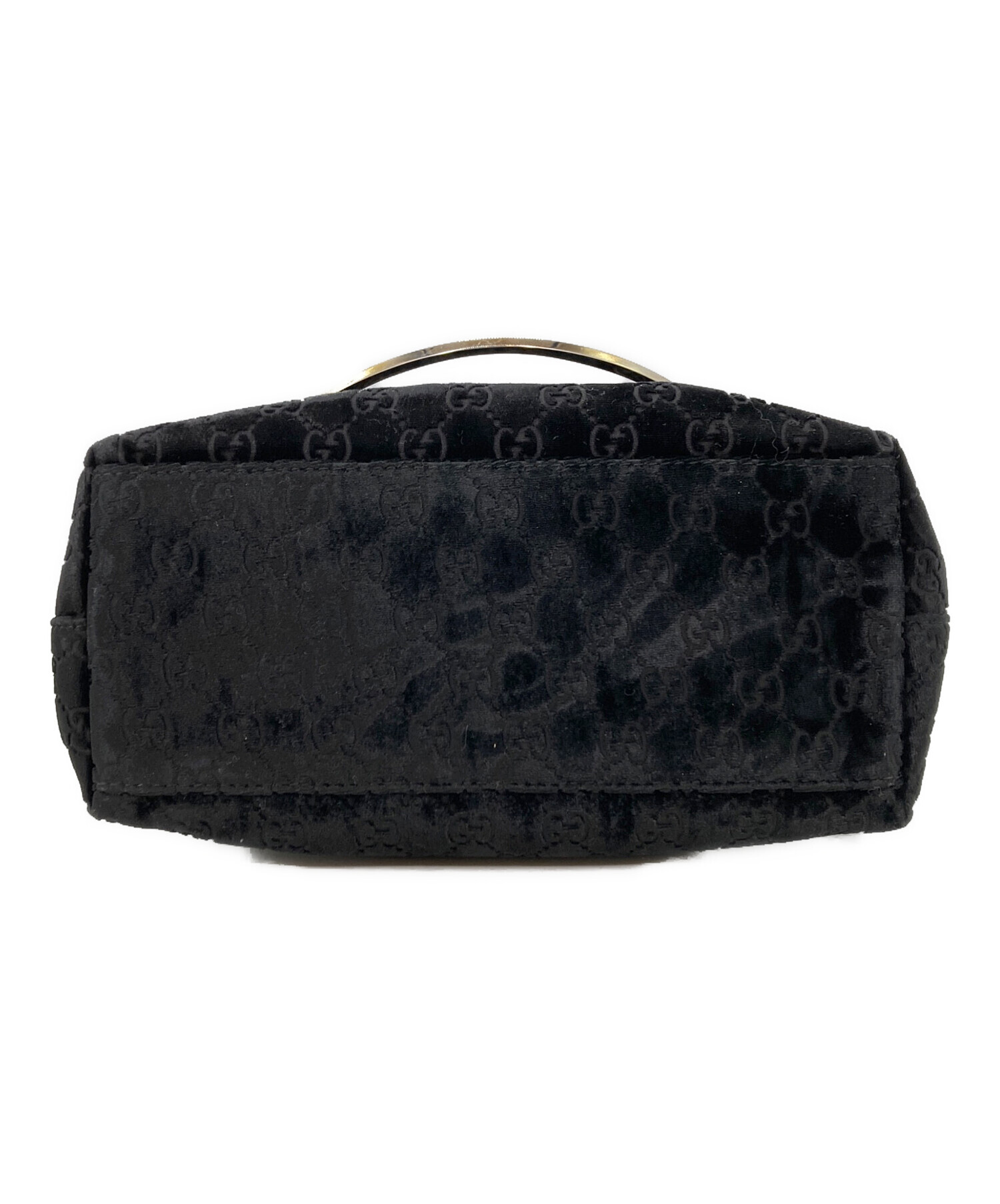 中古・古着通販】GUCCI (グッチ) メタルハンドル ワンショルダーバッグ
