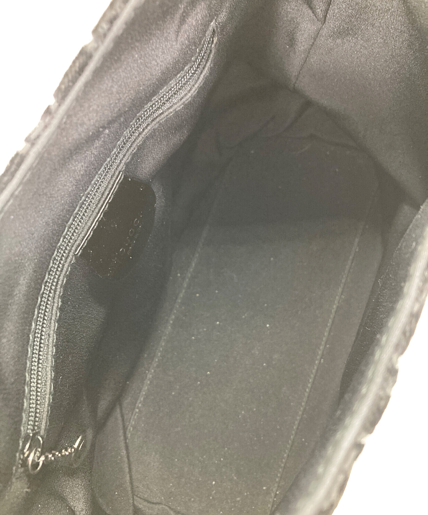 GUCCI ワンショルダーバッグ ブラック Y2K メタルハンドル 中古・古着通販】GUCCI (グッチ) メタルハンドル ワンショルダーバッグ