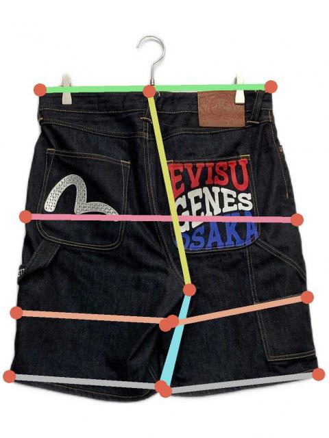 中古・古着通販】EVISU (エヴィス) カモメ刺繍とスローガンプリント