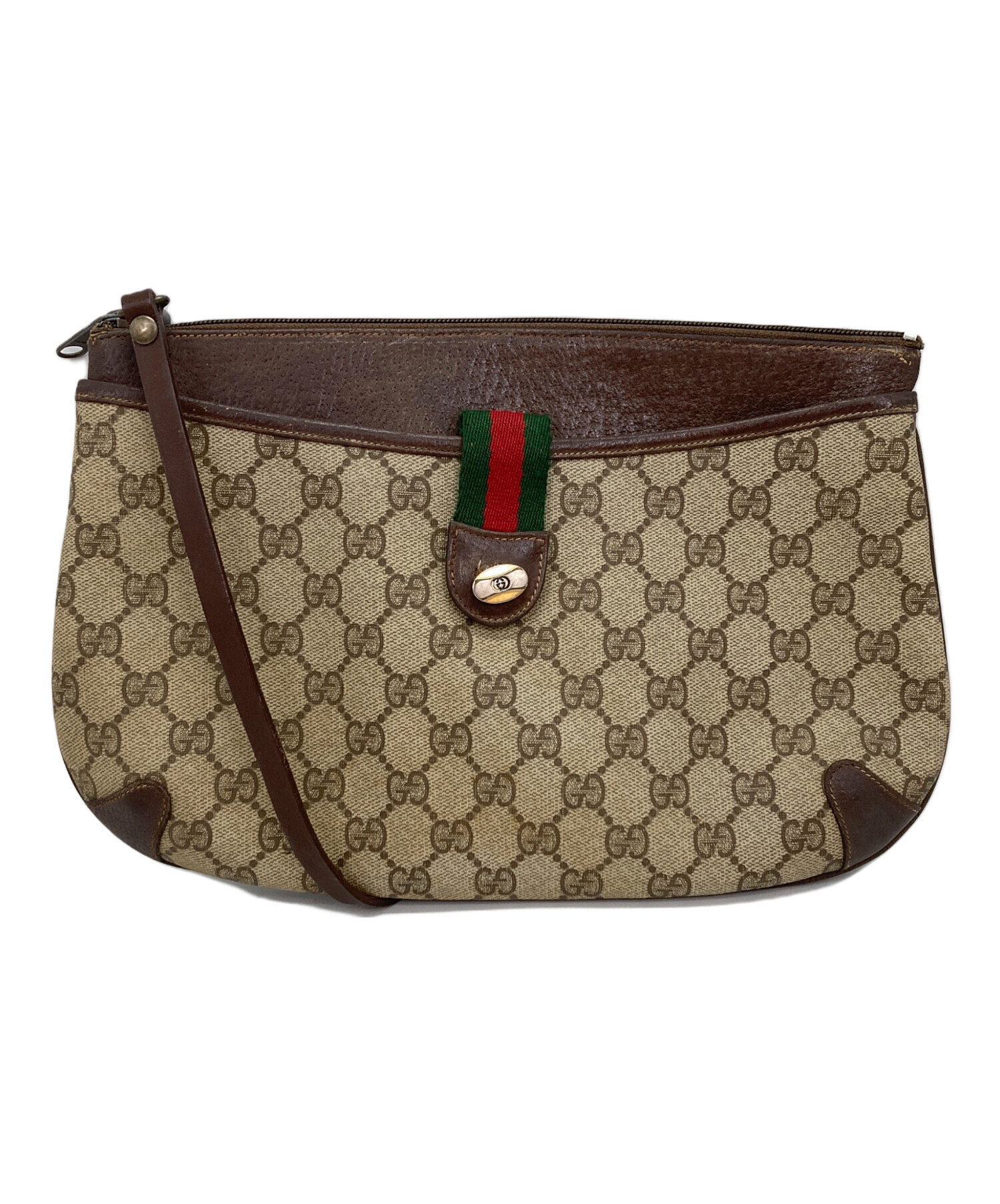 グッチ GUCCI シェリーライン 550621 バッグ ショルダーバッグ レディース 送料無料 【中古】 中古・古着通販】GUCCI (グッチ) シェリーラインショルダーバッグ