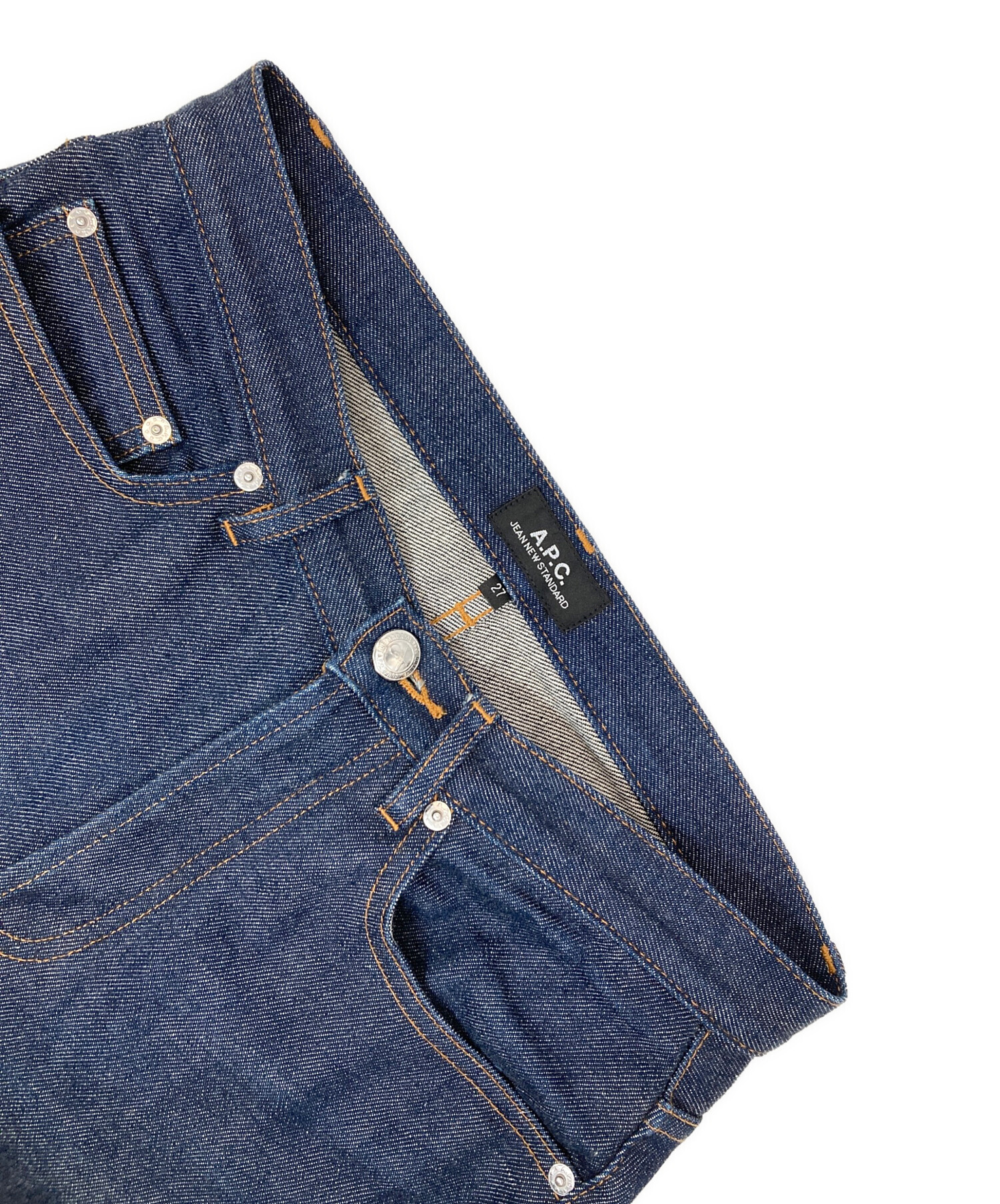 中古・古着通販】A.P.C. (アーペーセー) 赤耳リジッドデニムパンツ