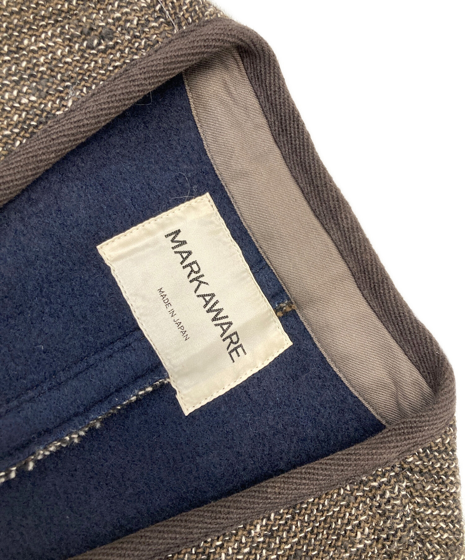 中古・古着通販】MARKAWARE (マーカウェア) ウール コットン ビーチ