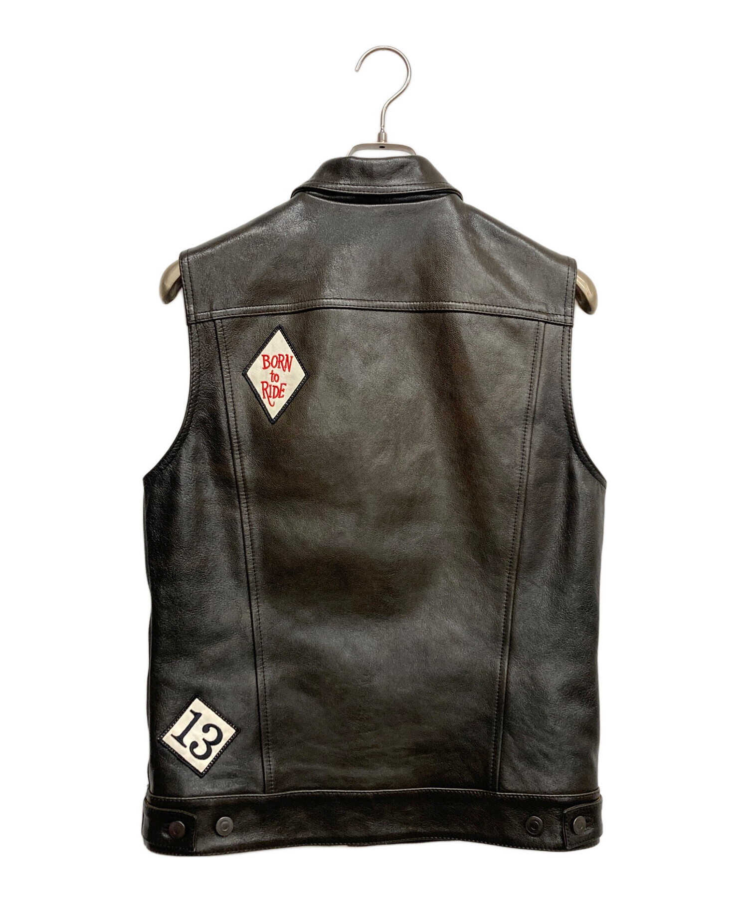 WESTRIDEディーンベスト 中古・古着通販】WEST RIDE (ウエストライド) ディーンベスト ブラウン