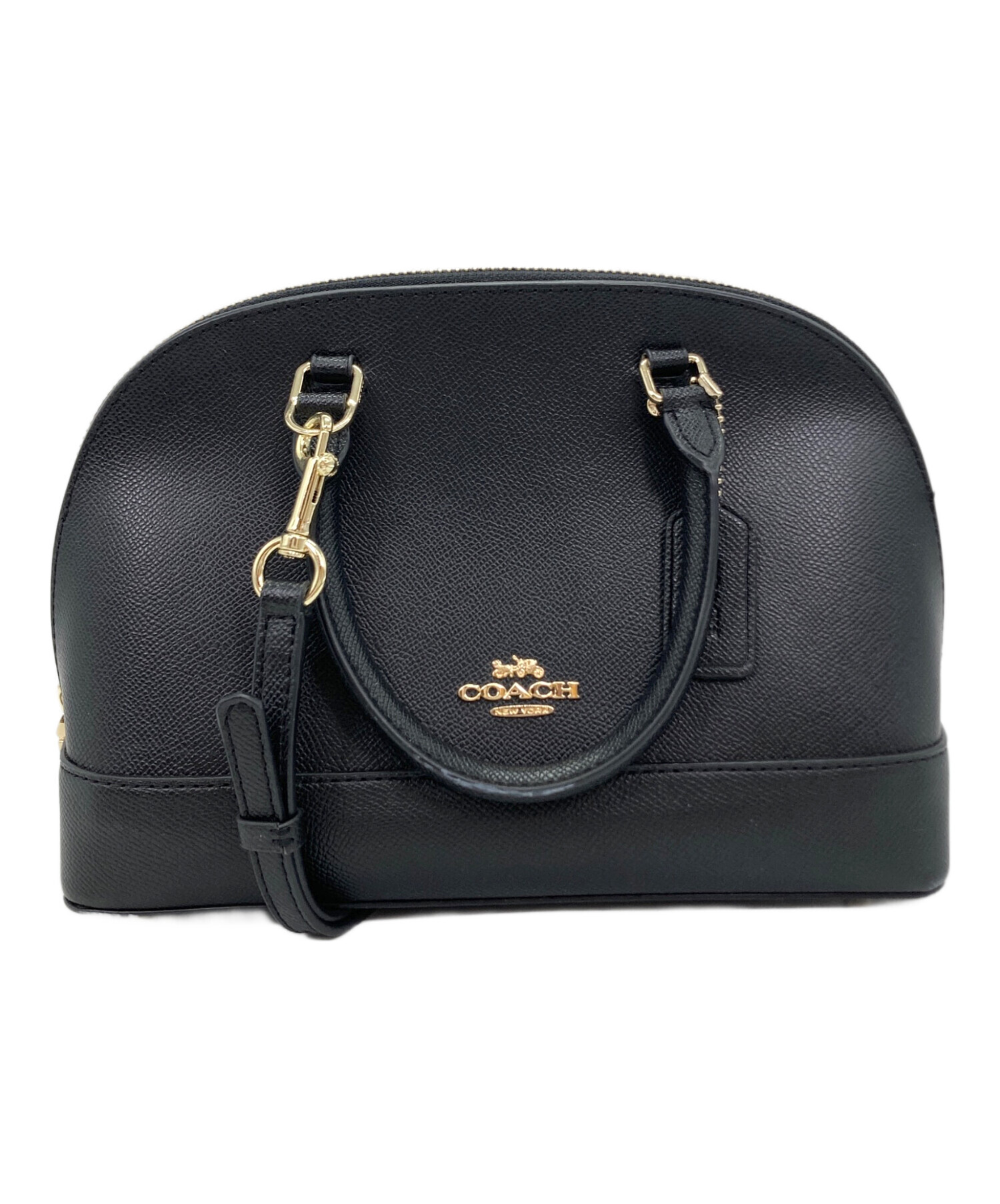 中古・古着通販】COACH (コーチ) 2WAYショルダーバッグ ゴールド