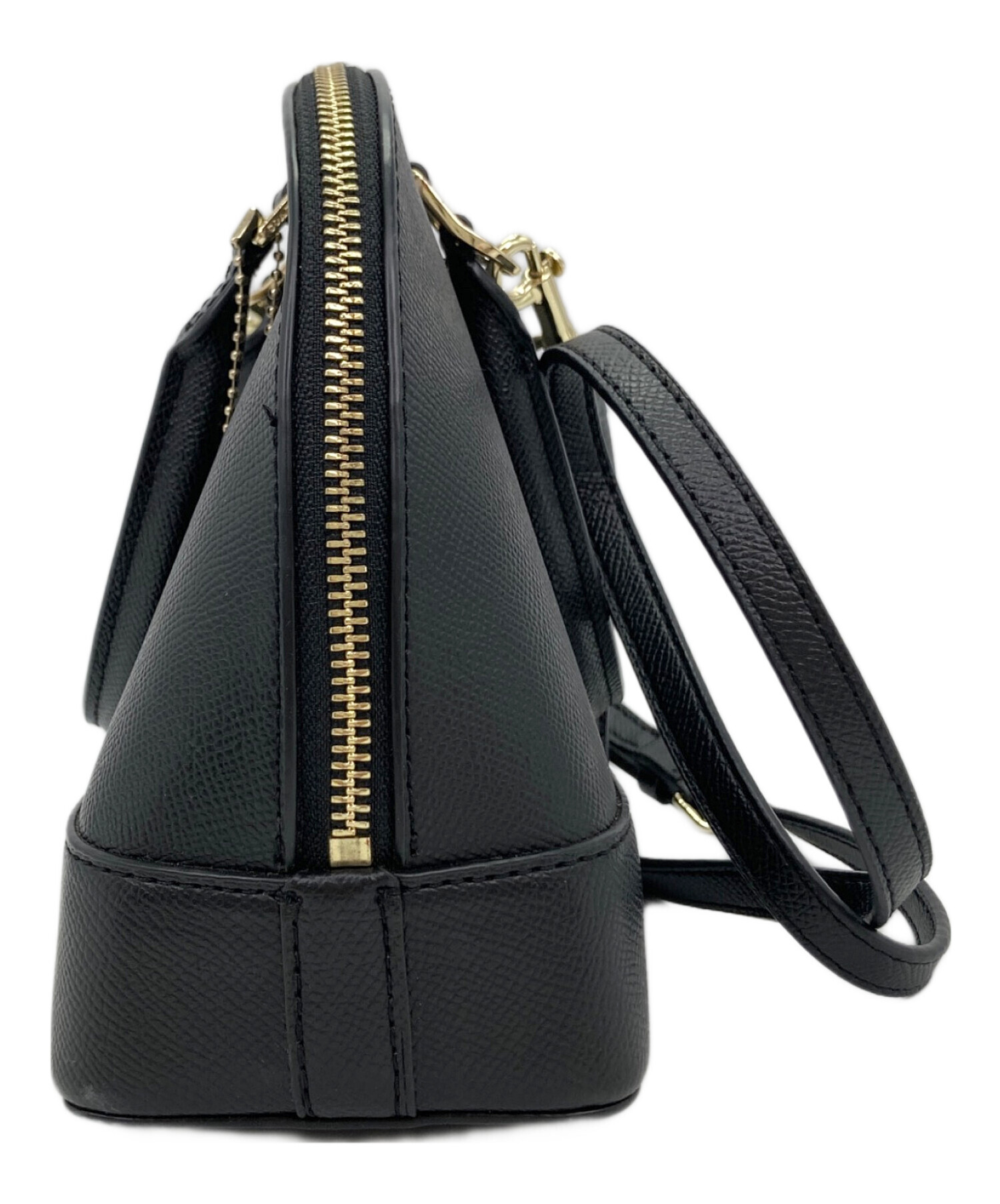 中古・古着通販】COACH (コーチ) 2WAYショルダーバッグ ゴールド