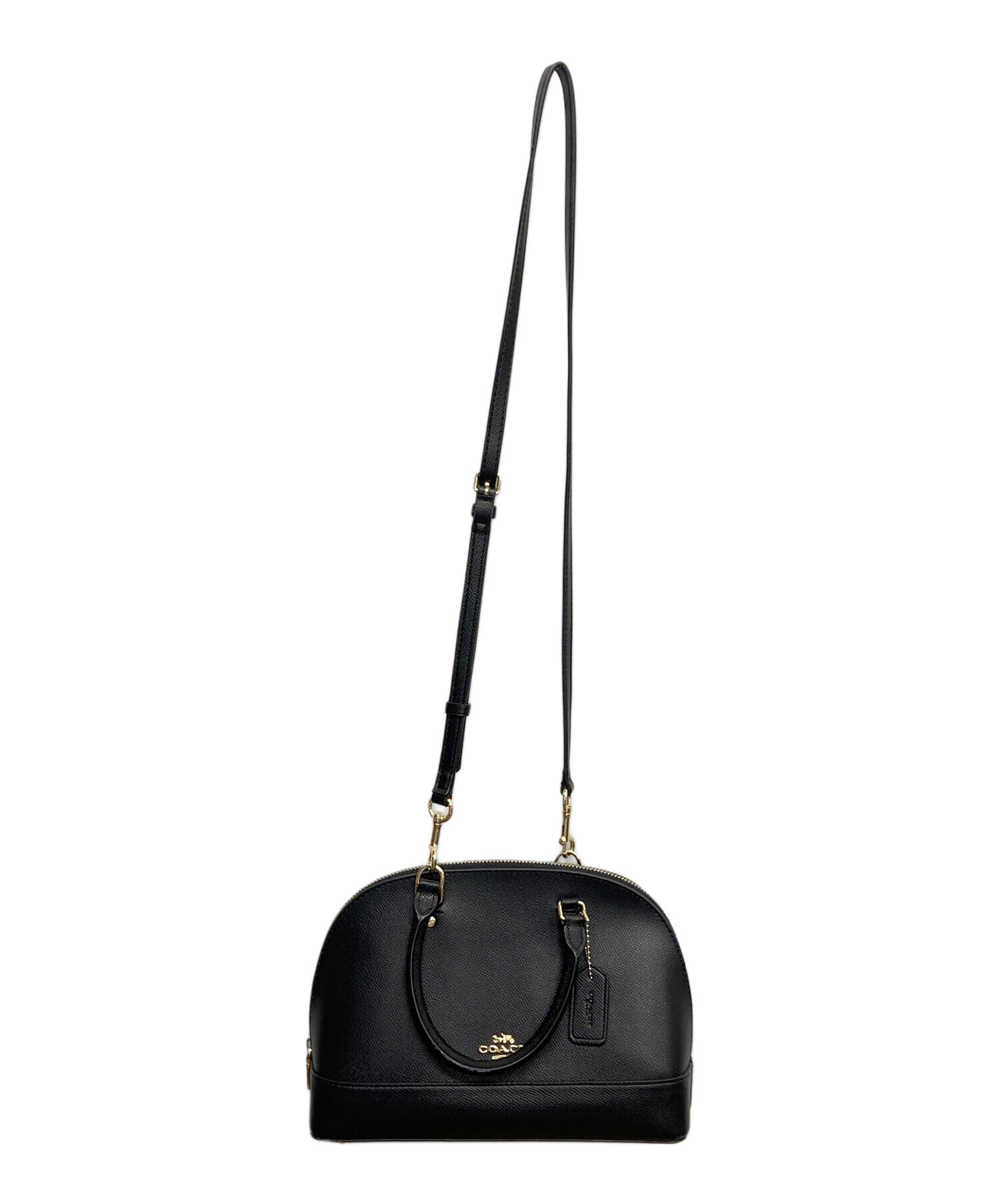 中古・古着通販】COACH (コーチ) 2WAYショルダーバッグ ゴールド