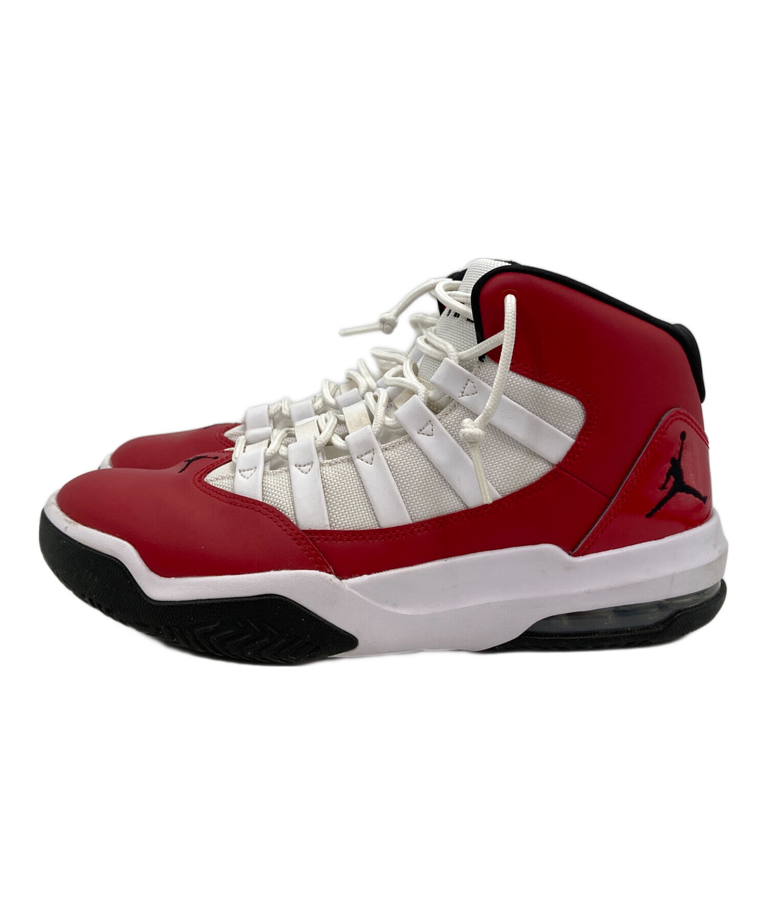 中古・古着通販】NIKE (ナイキ) Jordan Max Aura ホワイト×レッド