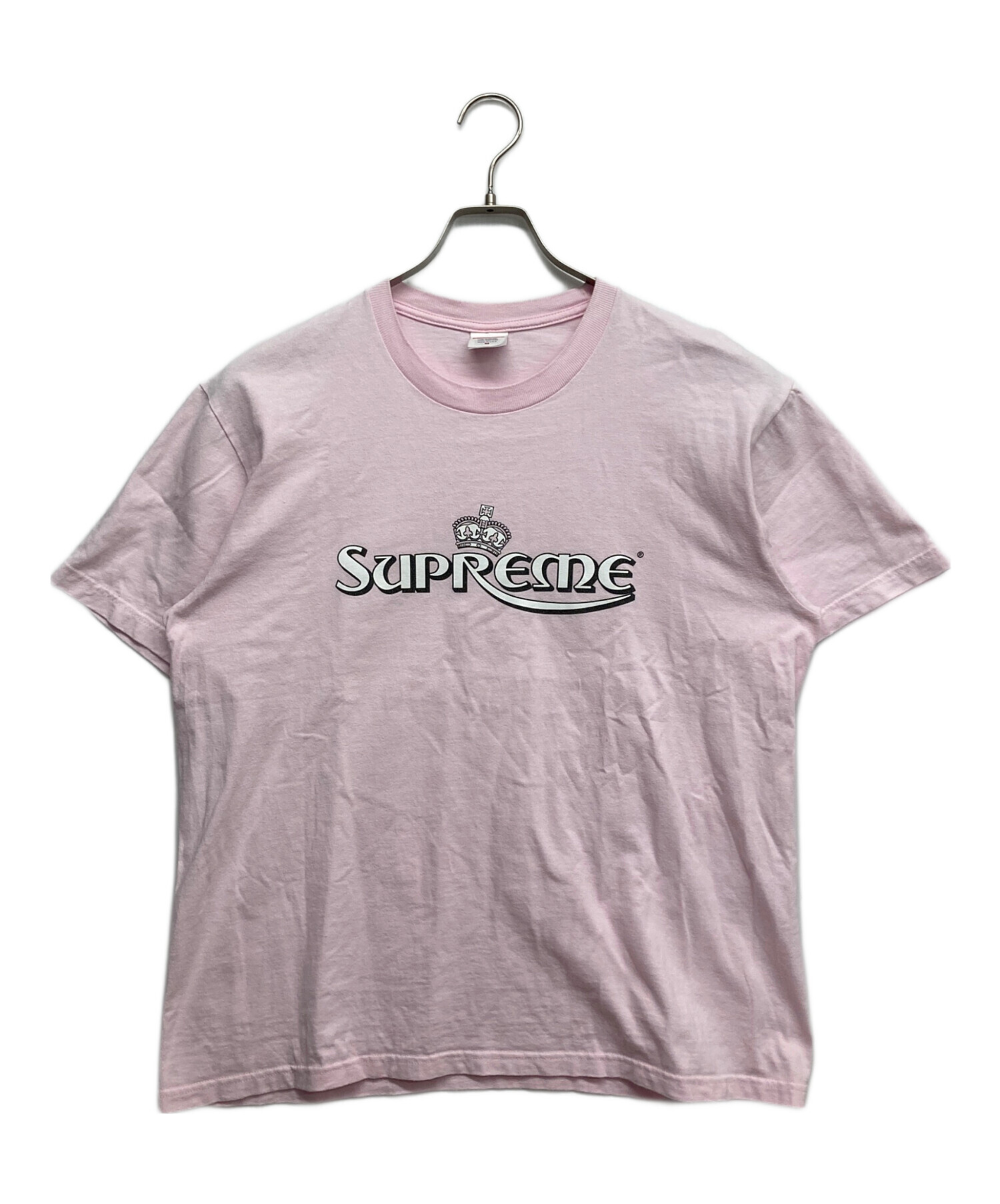 中古・古着通販】Supreme (シュプリーム) CROWN-TEE ライトピンク 