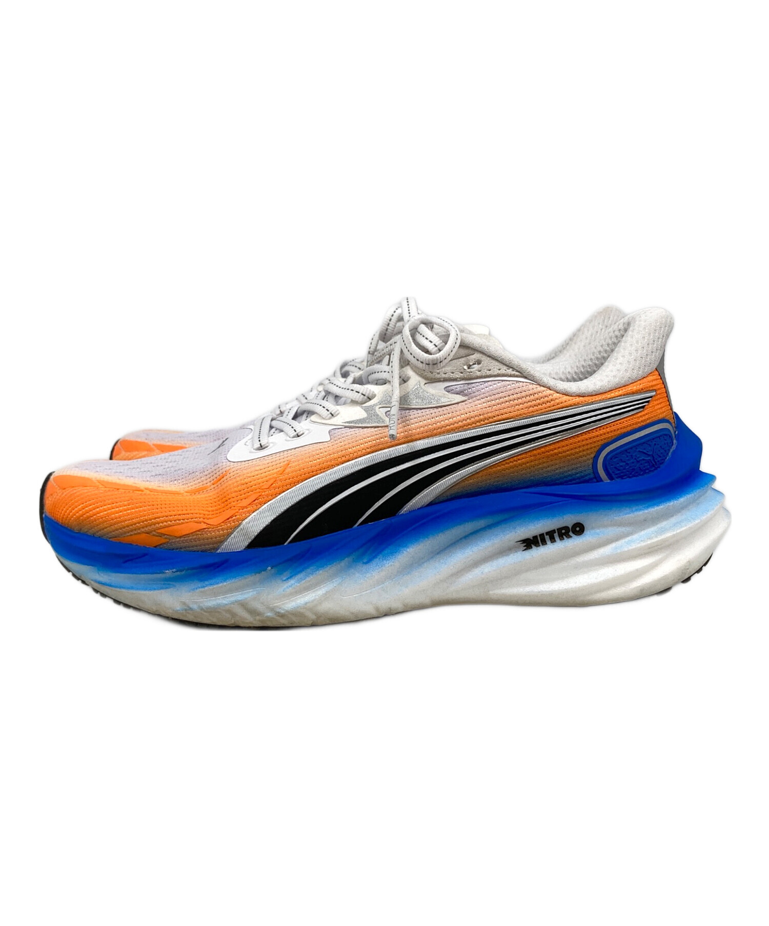 【中古】 PowerPoint4オフィシャルコースウェア 中古・古着通販】PUMA (プーマ) ヴェロシティニトロ4 EKIDEN ホワイト