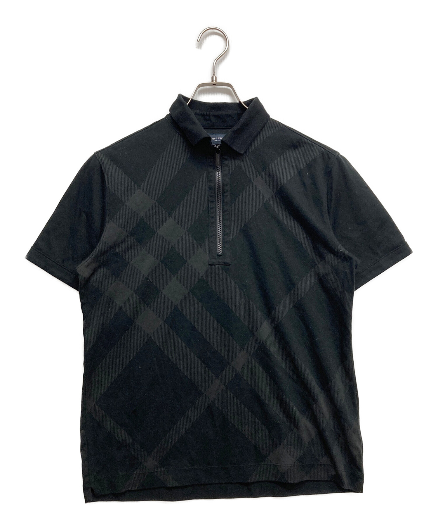 【近年モデル✨】【XXS】BURBERRY ハーフジップ ポロシャツ メンズ 中古・古着通販】BURBERRY GOLF (バーバリーゴルフ) ハーフジップ