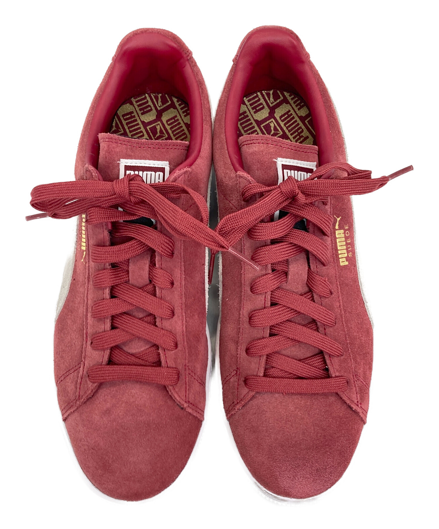 中古・古着通販】PUMA (プーマ) SUEDE CLASSIC+ ピンク サイズ:27.5 