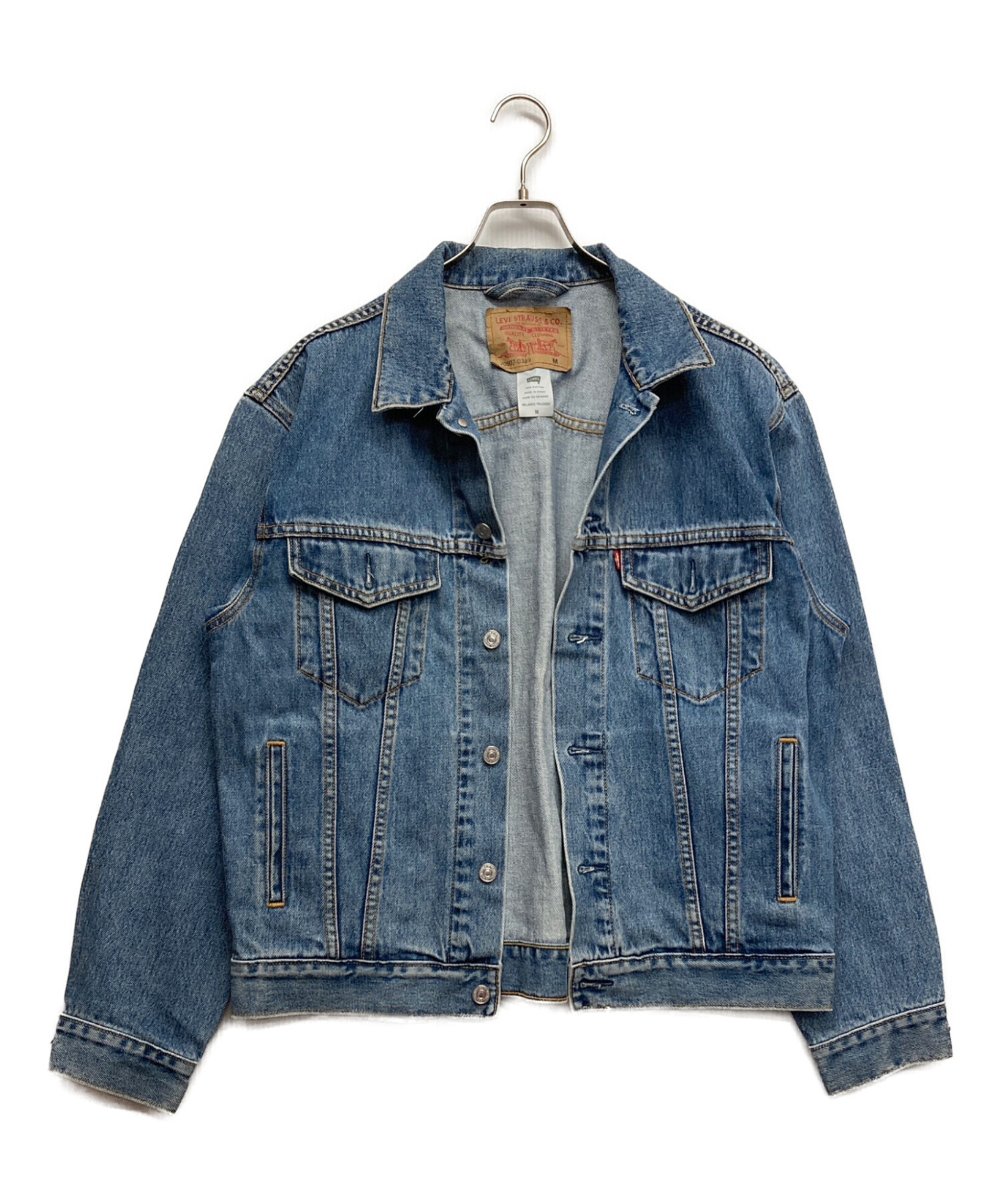 中古・古着通販】LEVI'S (リーバイス) デニムジャケット インディゴ