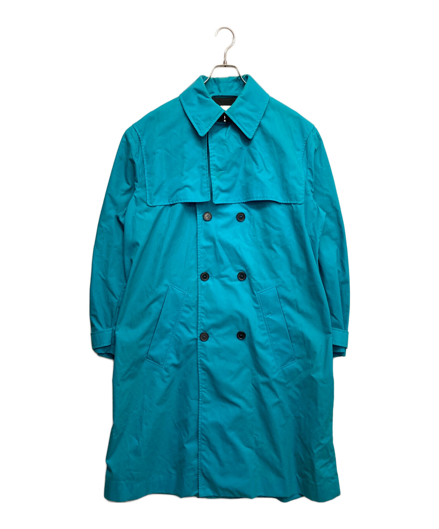 中古・古着通販】KENZO (ケンゾー) チェスターコート ブルー サイズ:S