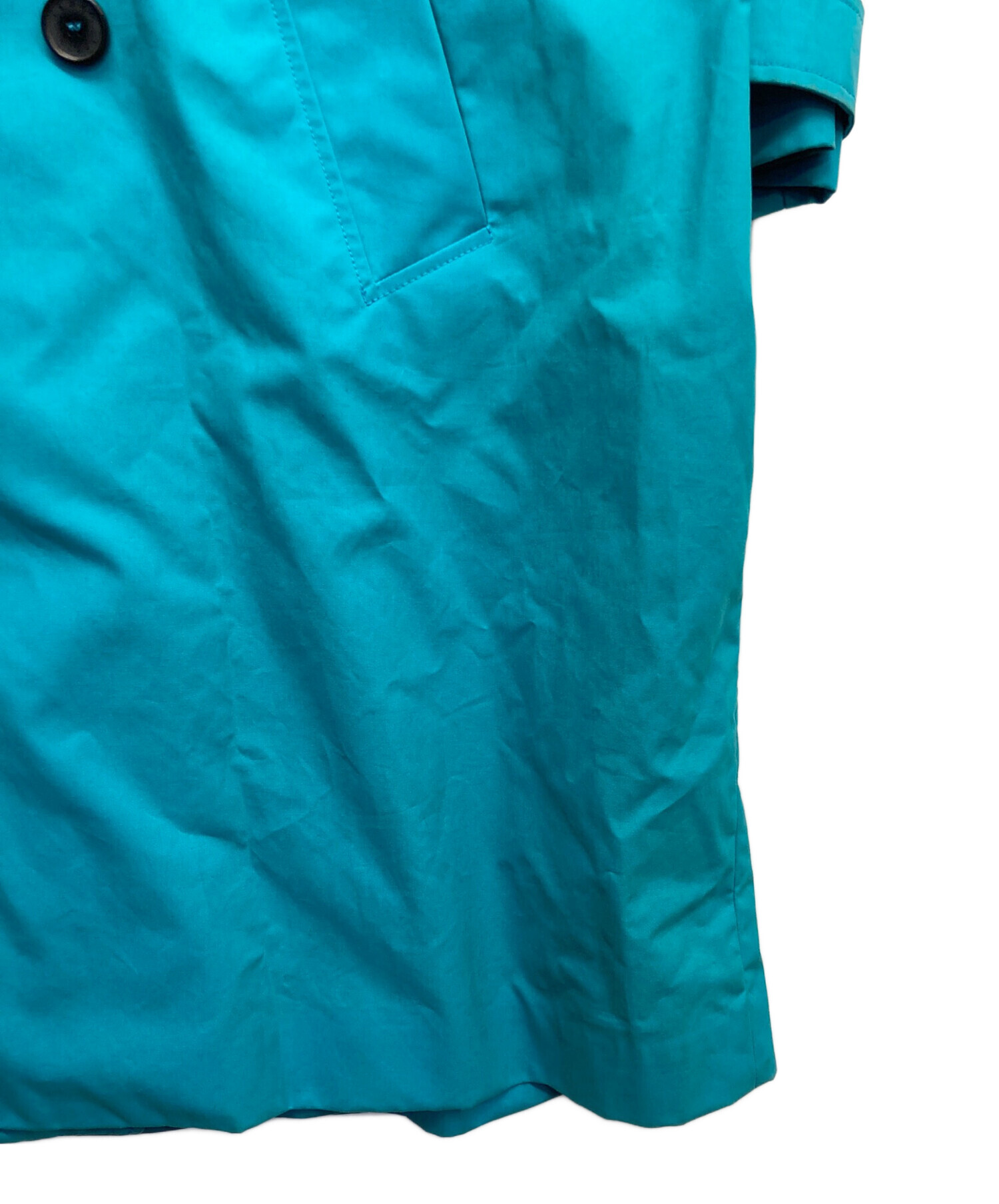 中古・古着通販】KENZO (ケンゾー) チェスターコート ブルー サイズ:S