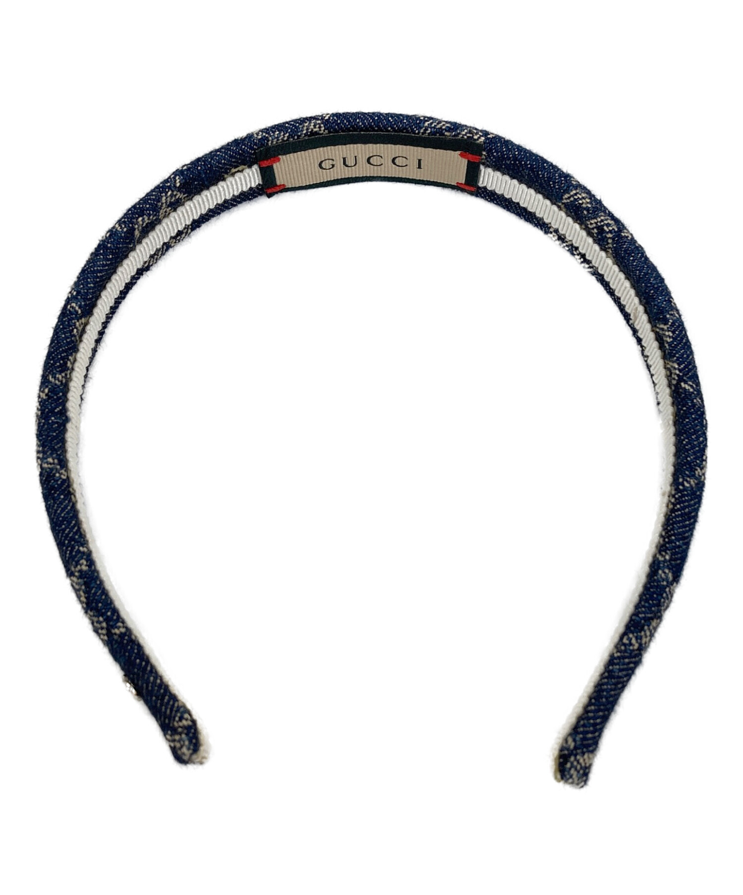 中古・古着通販】GUCCI (グッチ) エコ ウォッシュドデニム ヘアバンド