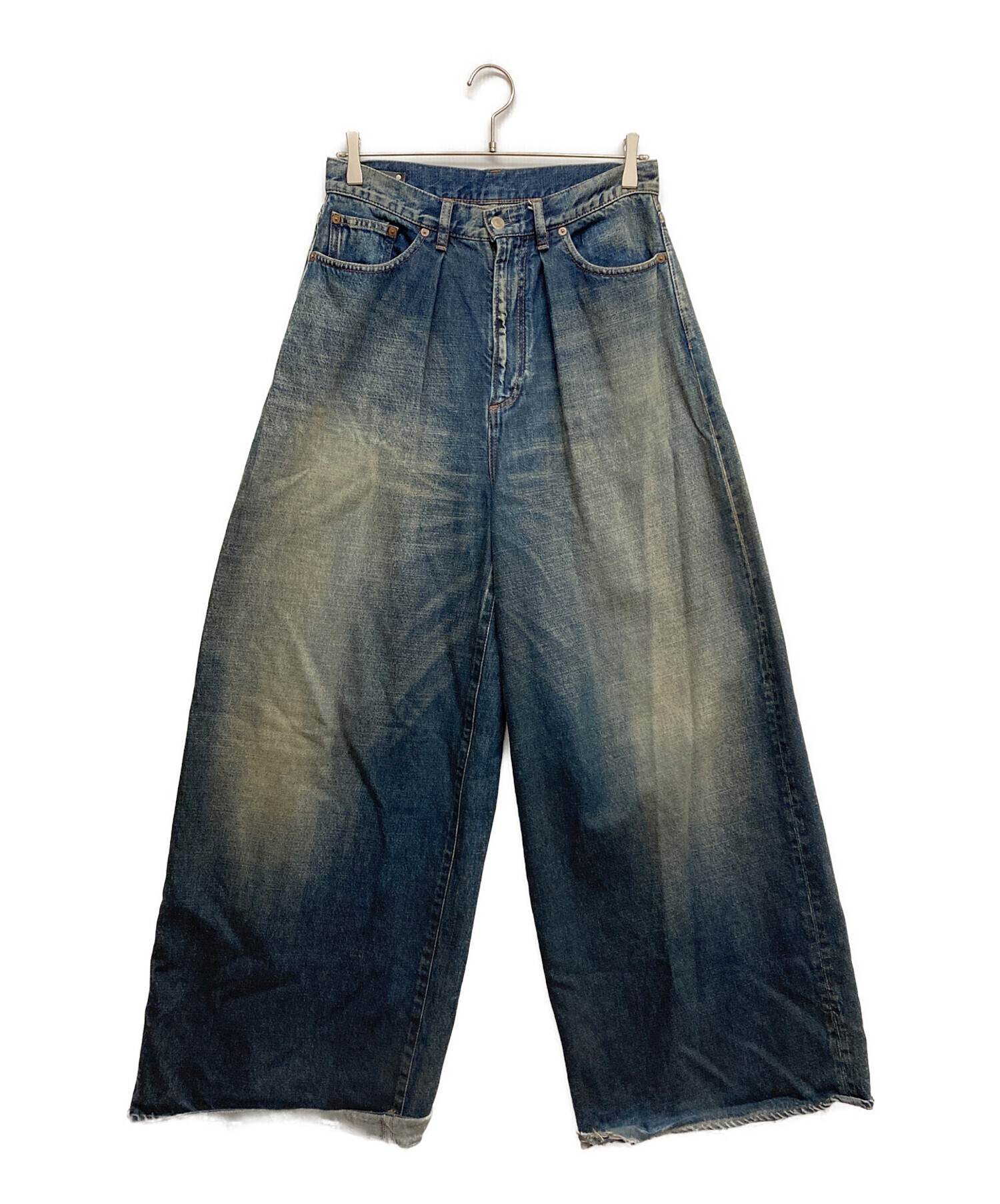 R&D.M.Co- デニムボタンビブ　ベスト　インディゴ 中古・古着通販】MINEDENIM (マインデニム) Giant Buggy Denim 5pocket