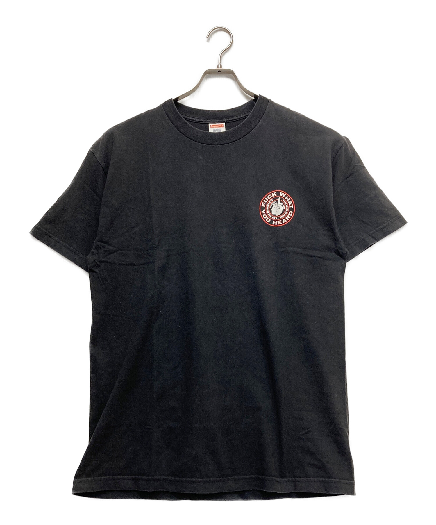 中古・古着通販】Supreme (シュプリーム) プリントTシャツ ブラック