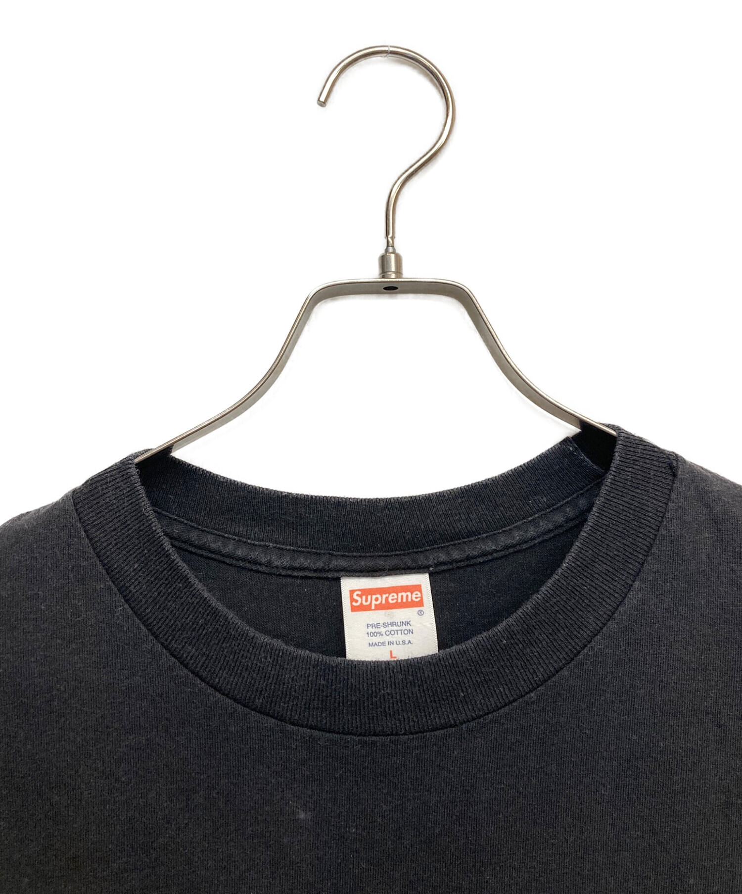 中古・古着通販】Supreme (シュプリーム) プリントTシャツ ブラック