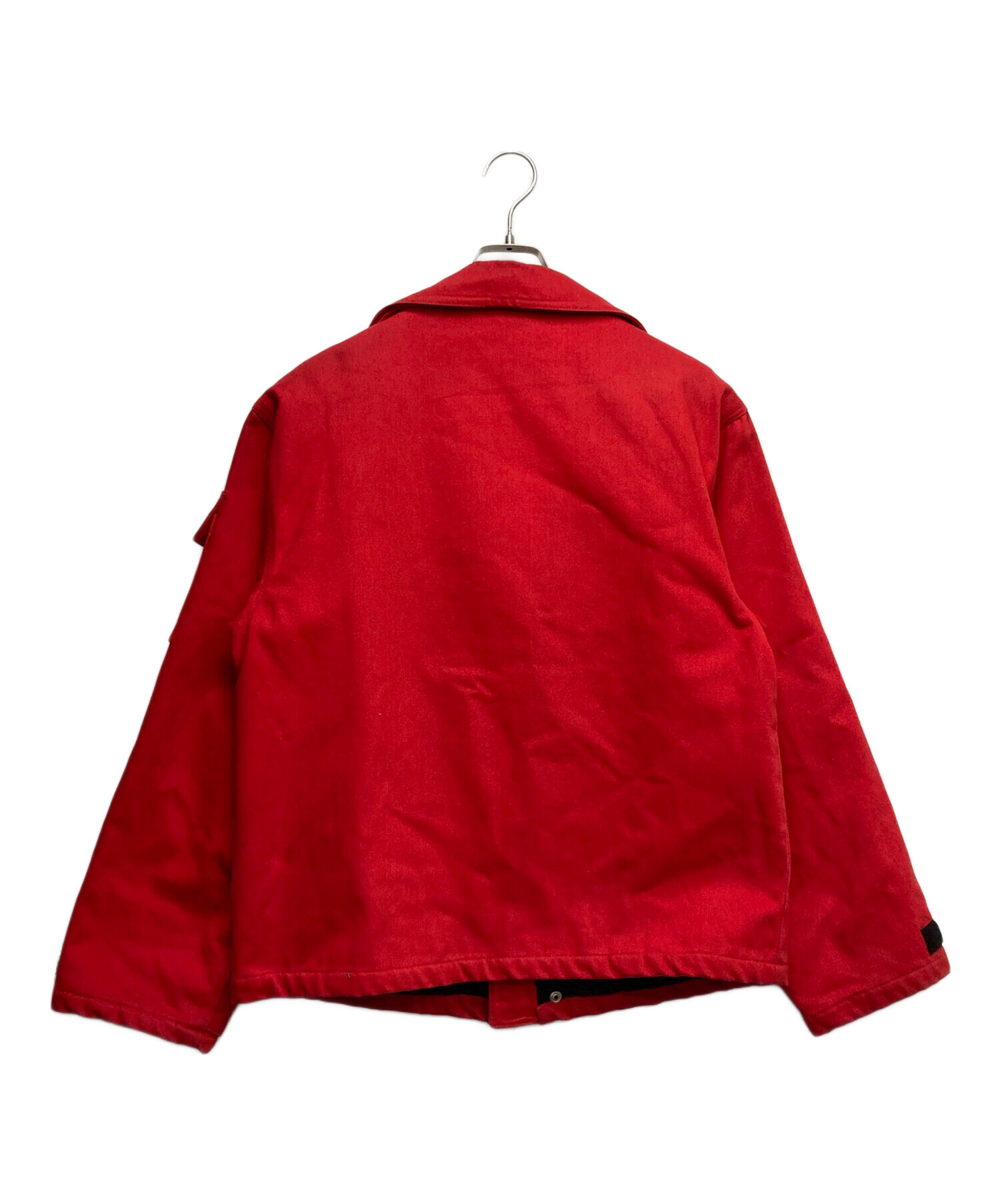 中古・古着通販】MEZZO (メゾ) ジップアップジャケット レッド サイズ