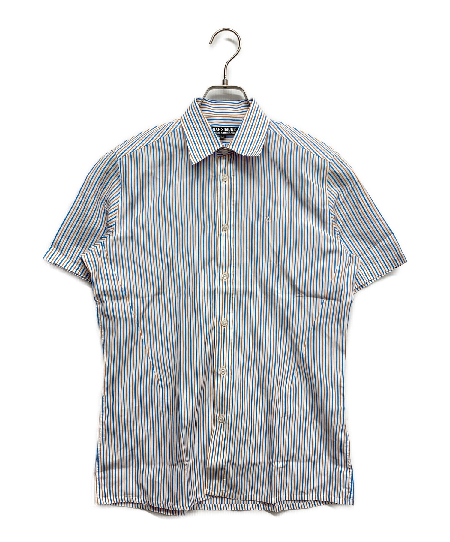 中古・古着通販】RAF SIMONS (ラフシモンズ) ストライプS/Sシャツ