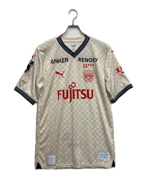 中古・古着通販】PUMA (プーマ) ゲームシャツ ベージュ サイズ:XXL