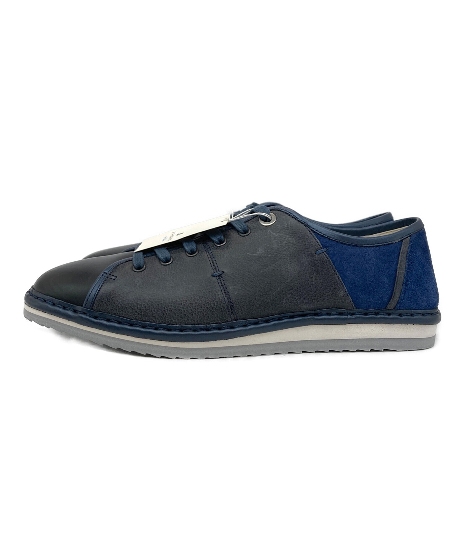 【レ-ヴァンクオン出品】 中古・古着通販】LANVIN en Bleu (ランバンオンブルー) レザー切り替え