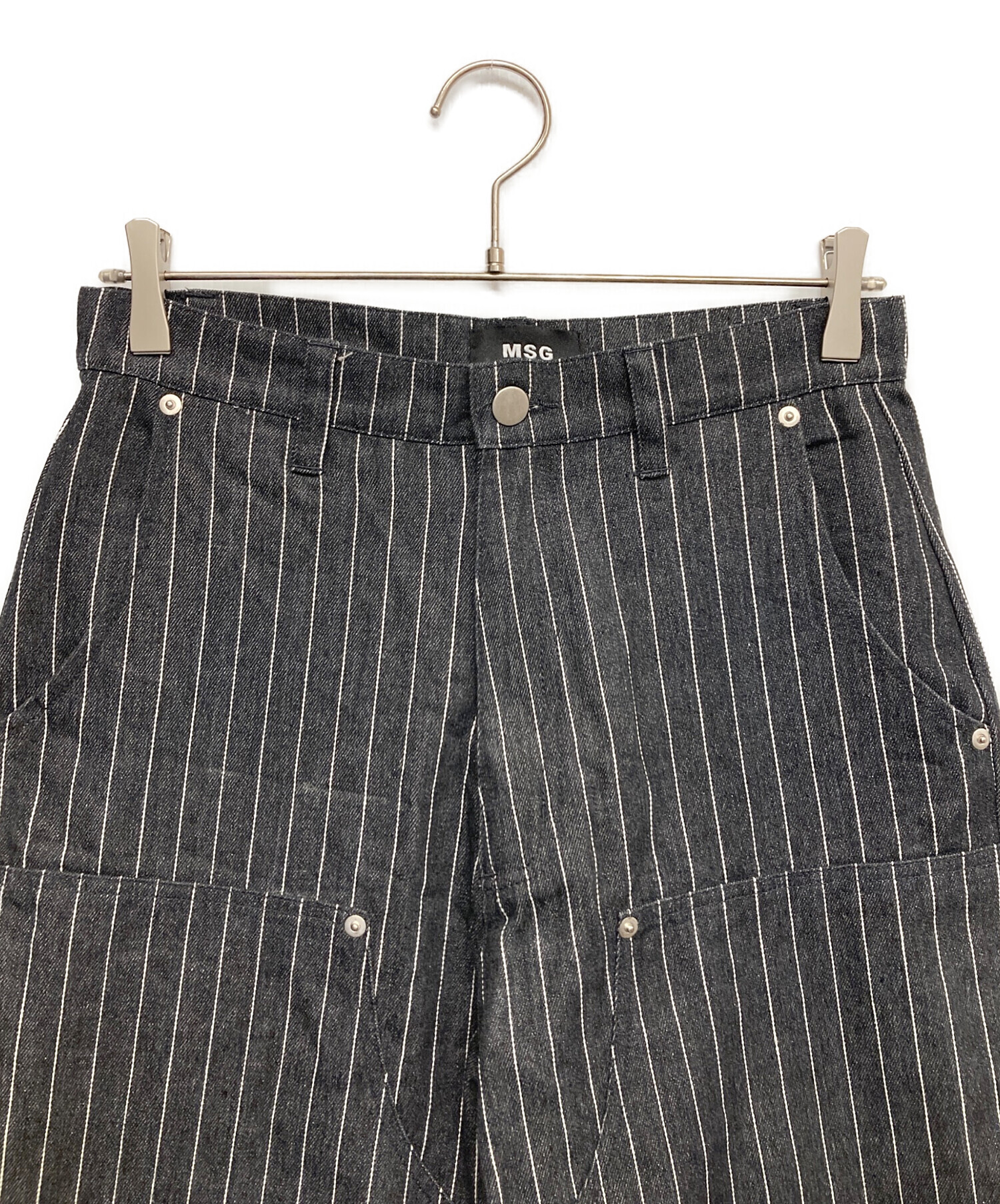 中古・古着通販】MSG (エムエスジー) ワイドストレートリベット