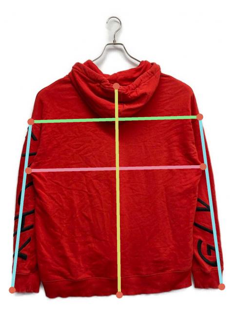 中古・古着通販】GIVENCHY (ジバンシィ) プルオーバーパーカー レッド