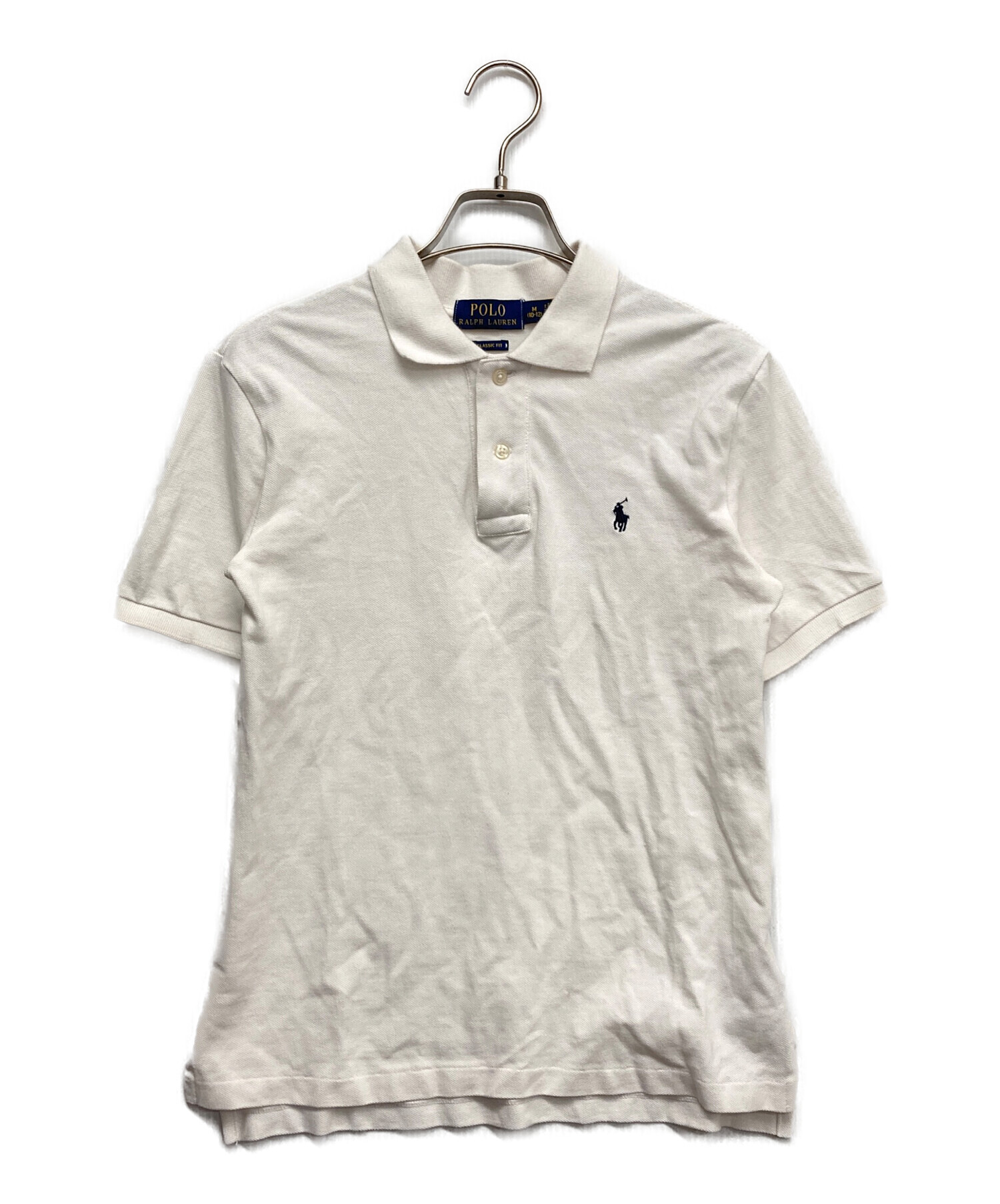 ❤️美品！未使用品！Polo Ralph Lauren ホワイト 半袖ポロシャツ 中古・古着通販】POLO RALPH LAUREN (ポロ・ラルフローレン) 半袖