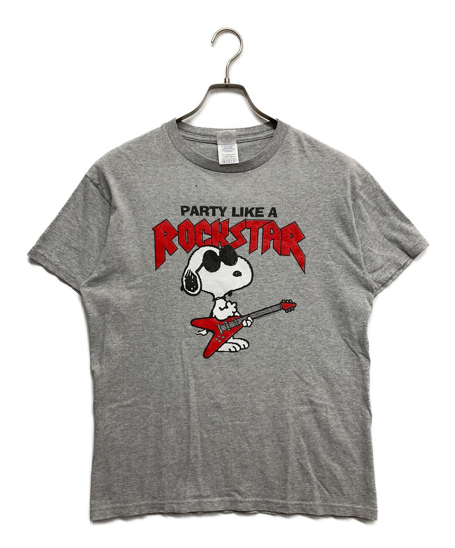 中古・古着通販】DELTA (デルタ) スヌーピープリントTシャツ グレー 