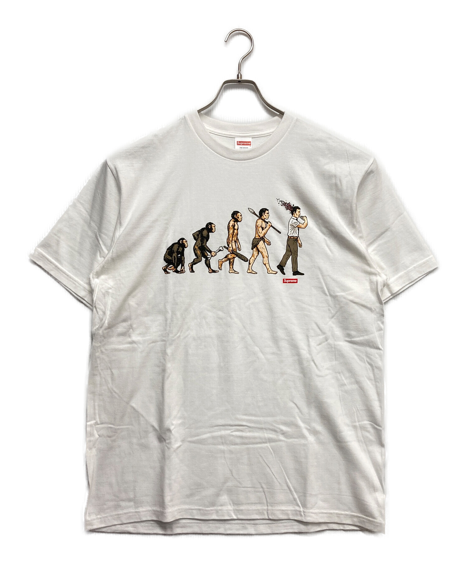 中古・古着通販】Supreme (シュプリーム) Evoliution Tee ホワイト 